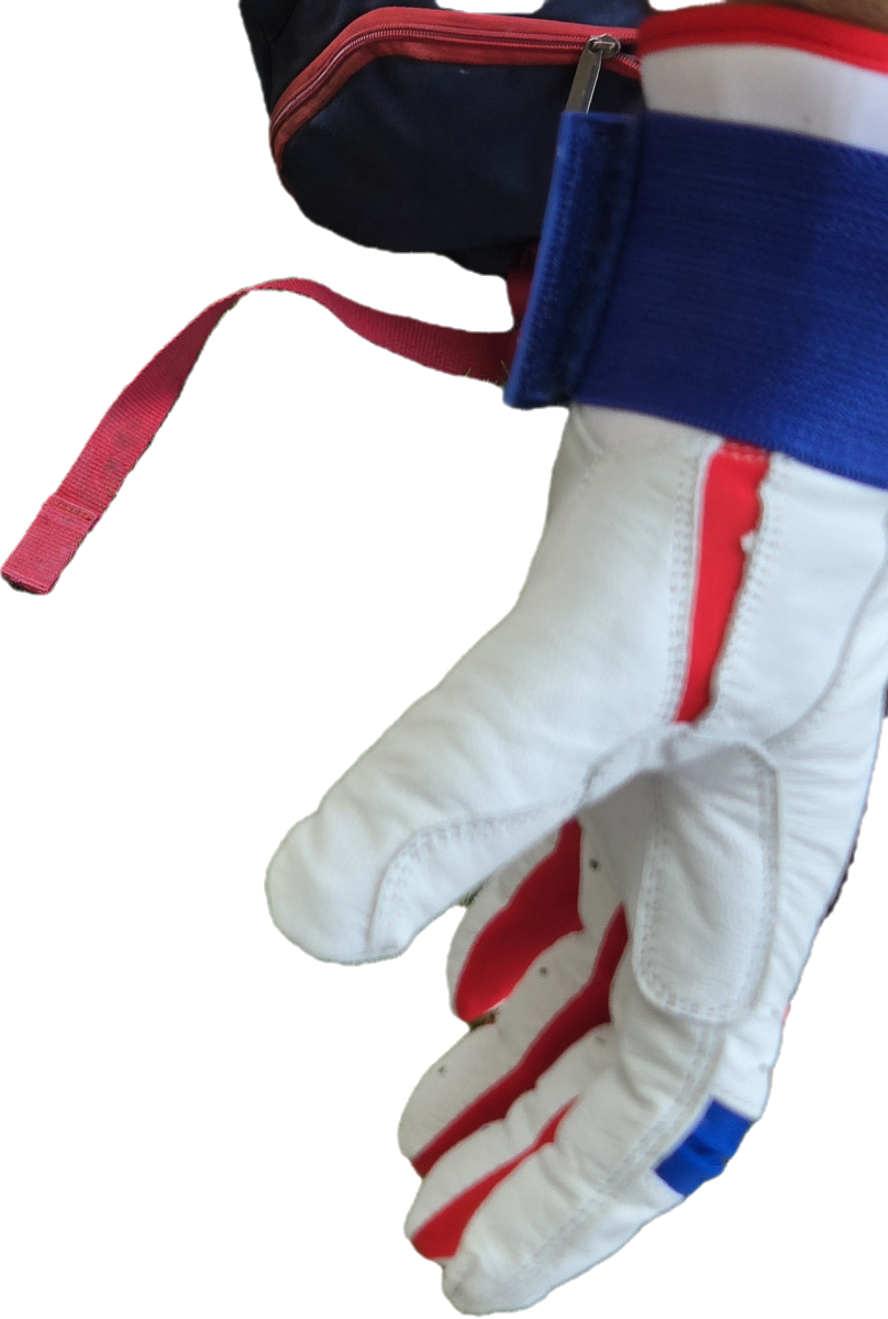 BraveBull Long Cuff Batting Gloves