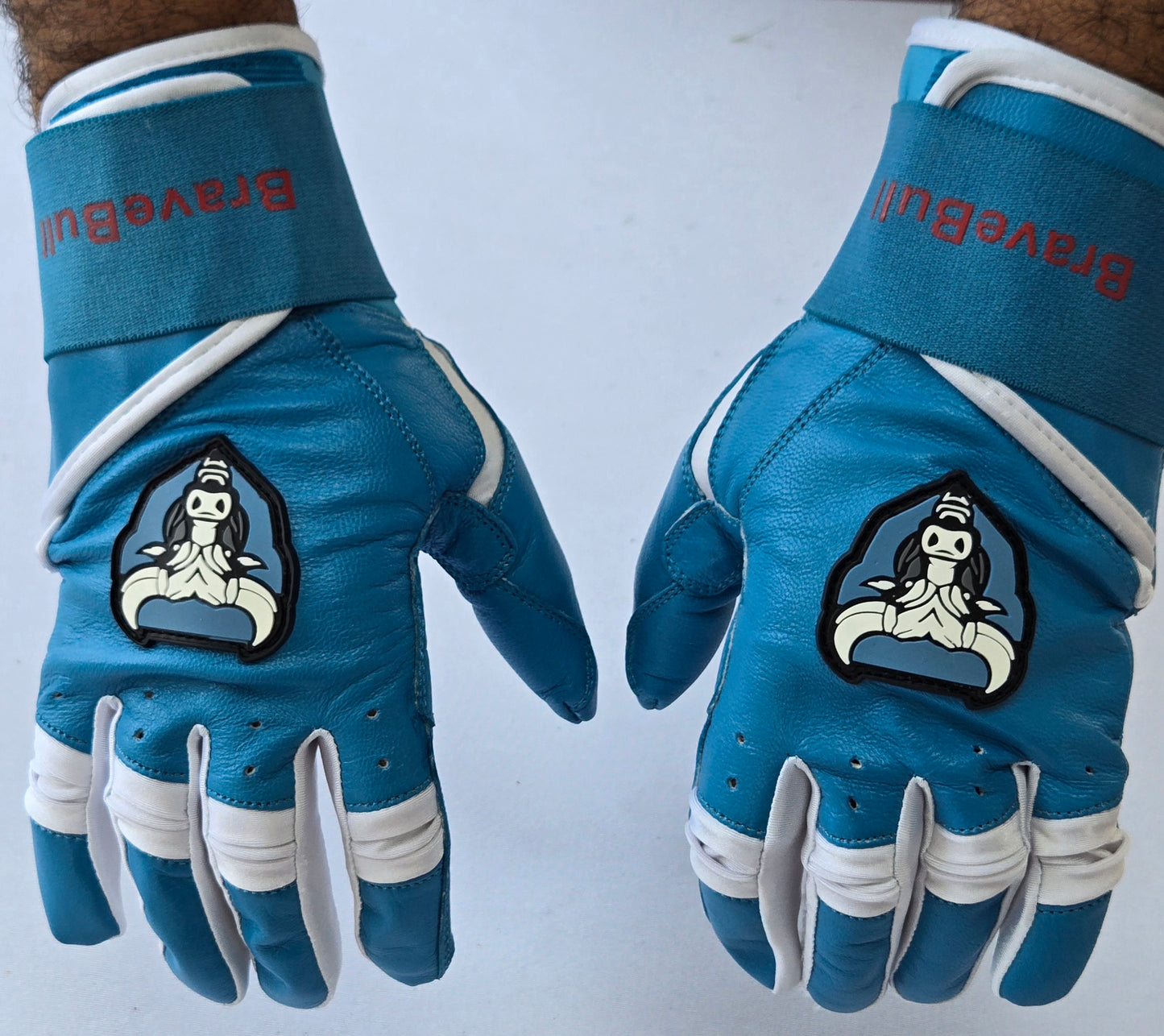 BraveBull Long Cuff Batting Gloves