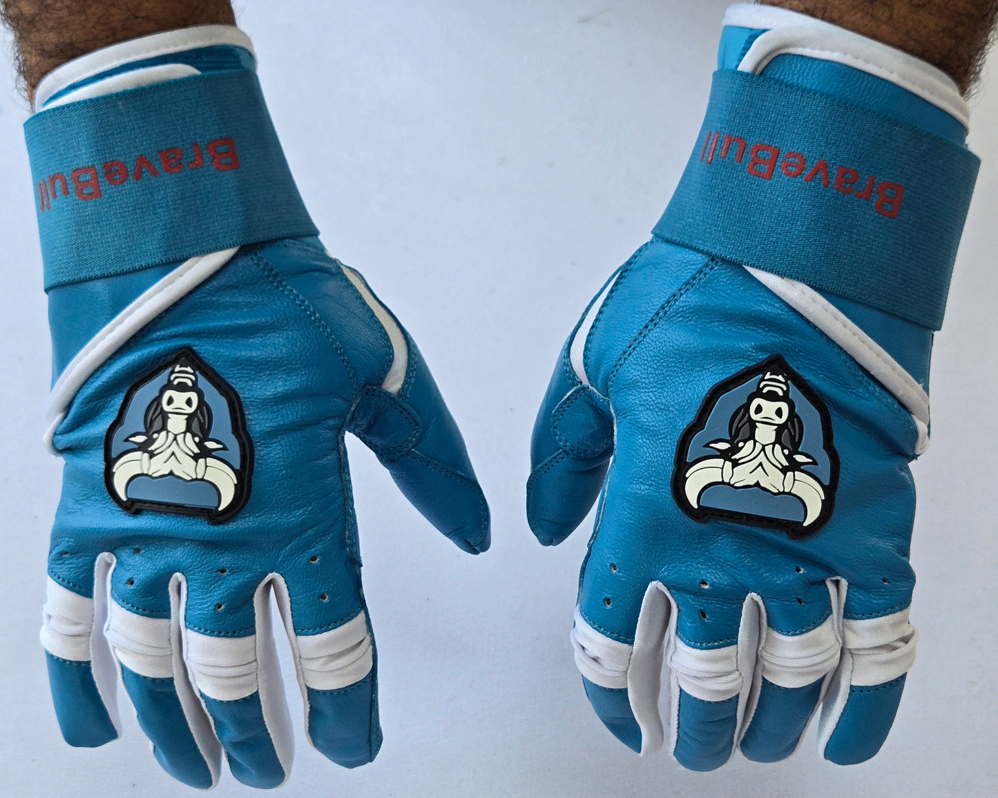 BraveBull Long Cuff Batting Gloves