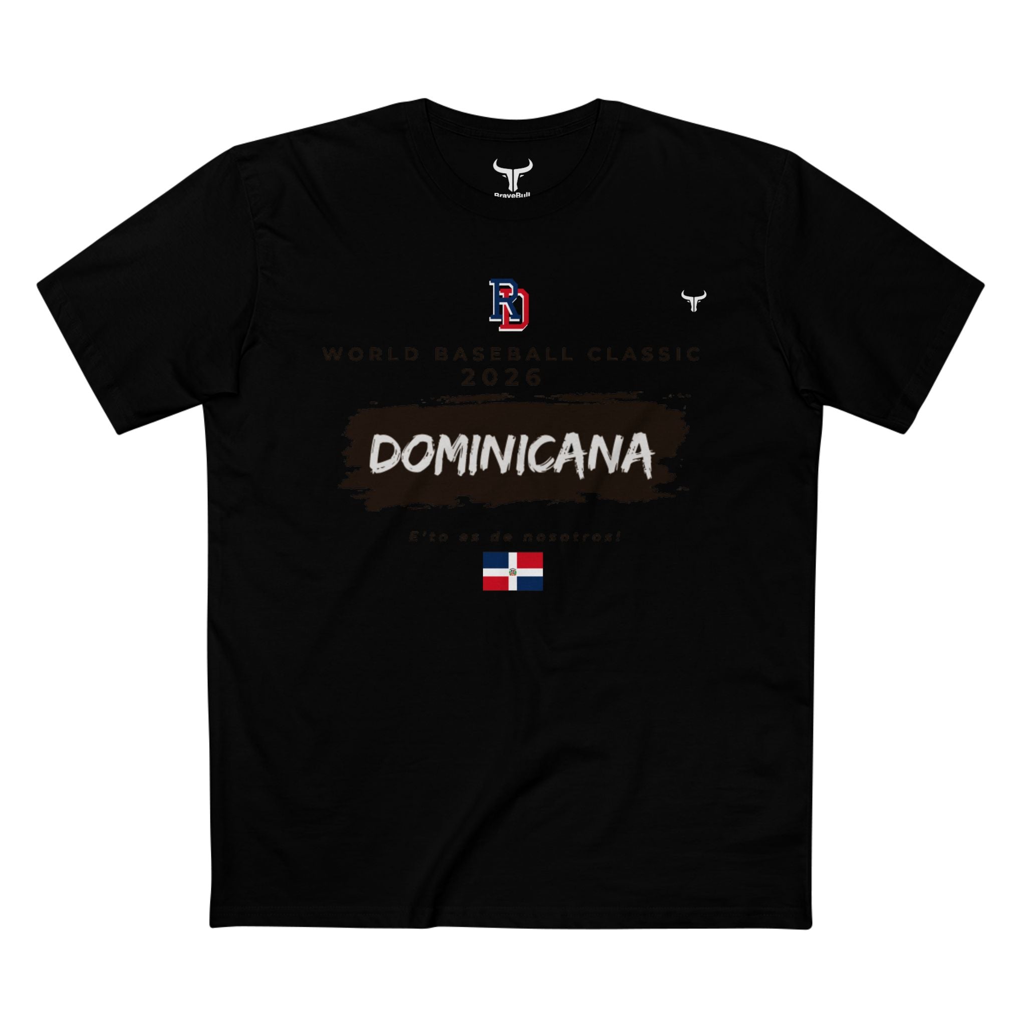 Dominican Republic 2026 WBC Fan Tee — "E'to es de nosotros / This is our"