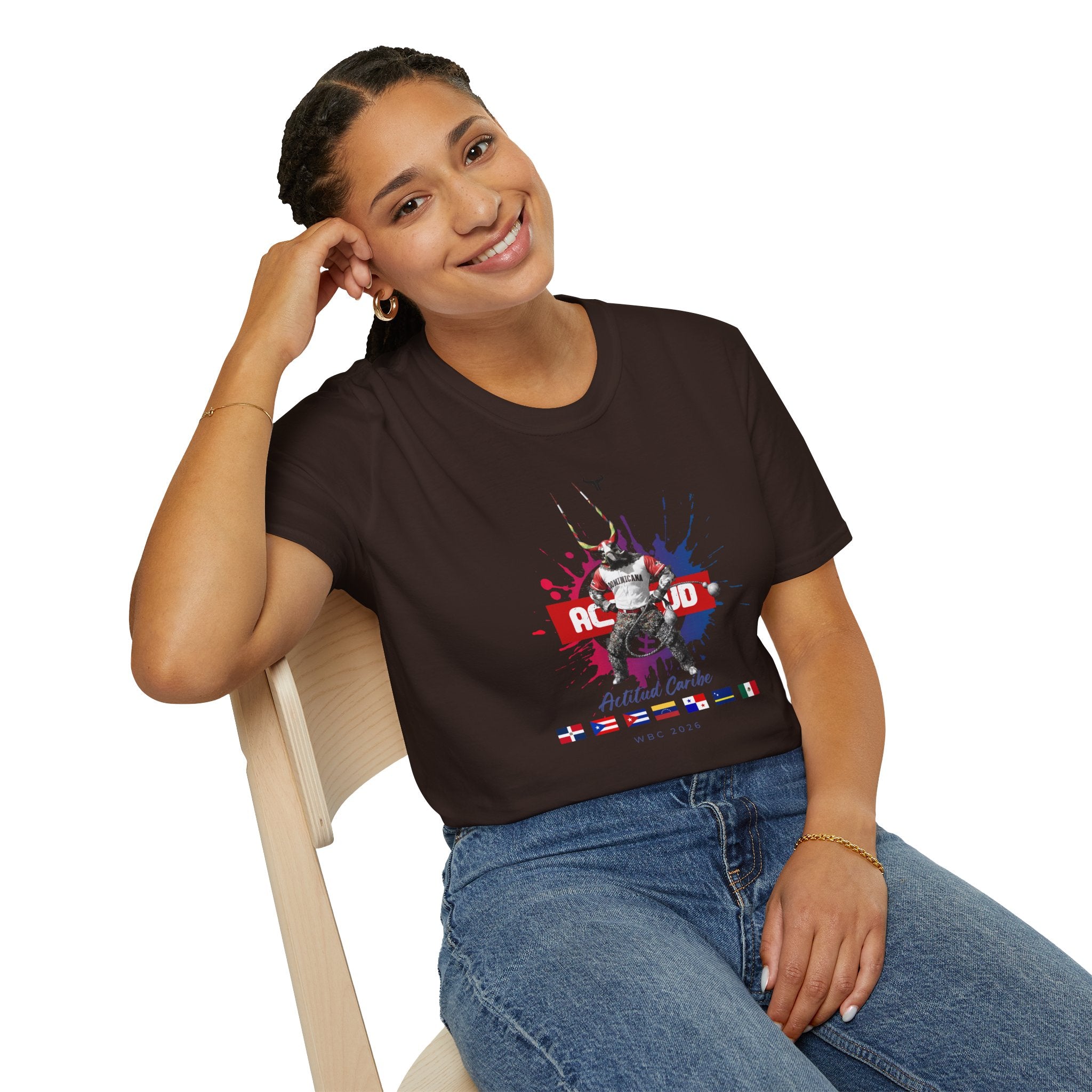 Diablo Cojuelo Carnaval T-Shirt — Actitud Caribe WBC 2026