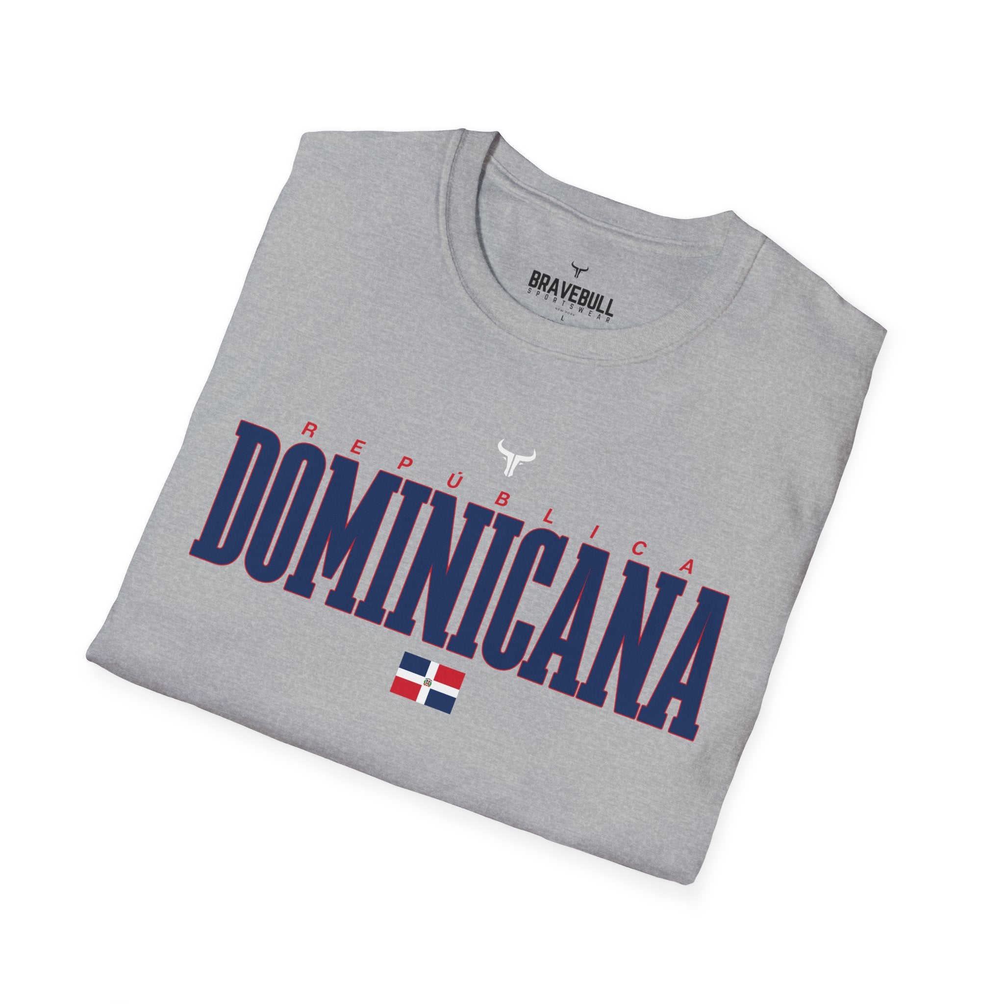REPUBLICA DOMINICAN  WBC fan T-Shirt R Cotton Tee