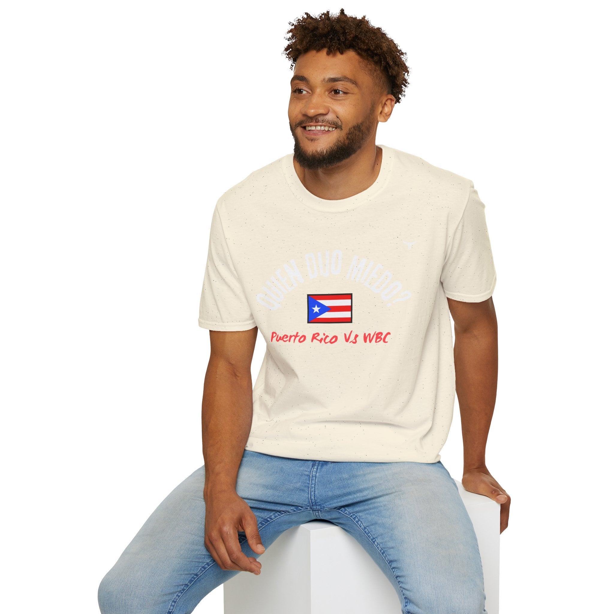 Puerto Rico Baseball Tee — "¿Quién Dijo Miedo?" Fan T-Shirt
