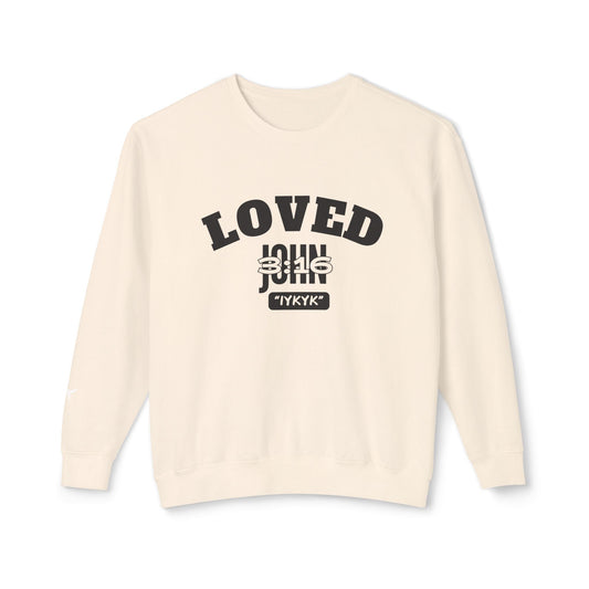John 3:16 Crewneck Sweatshirt — IYKYK Bible Verse Christian Pullover