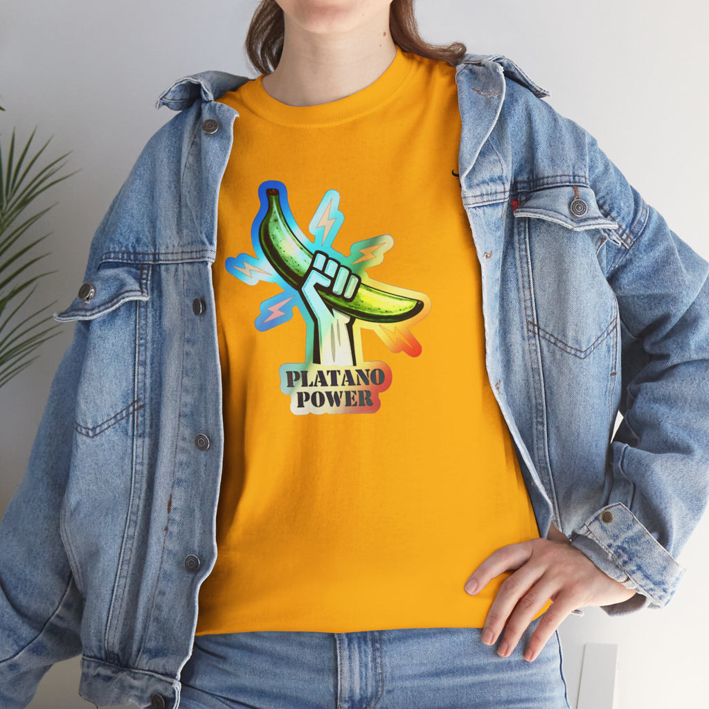 Platano Power T-Shirt – WBC Limeted Edition Unisex Heavy Cotton Tee