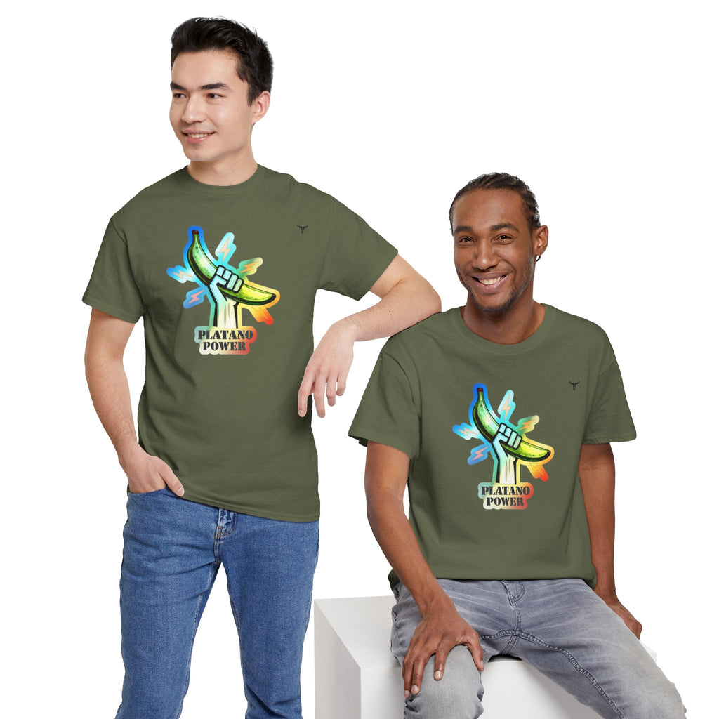 Platano Power T-Shirt – WBC Limeted Edition Unisex Heavy Cotton Tee
