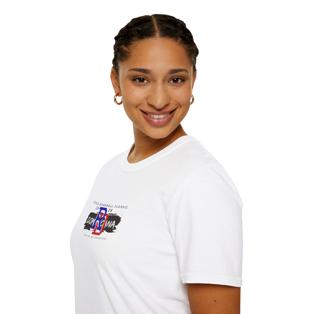 Dominican Republic WBC 2026 Hoodie — "E' to Es De Nosotros / This Is Ours" Unisex Softstyle T-Shirt