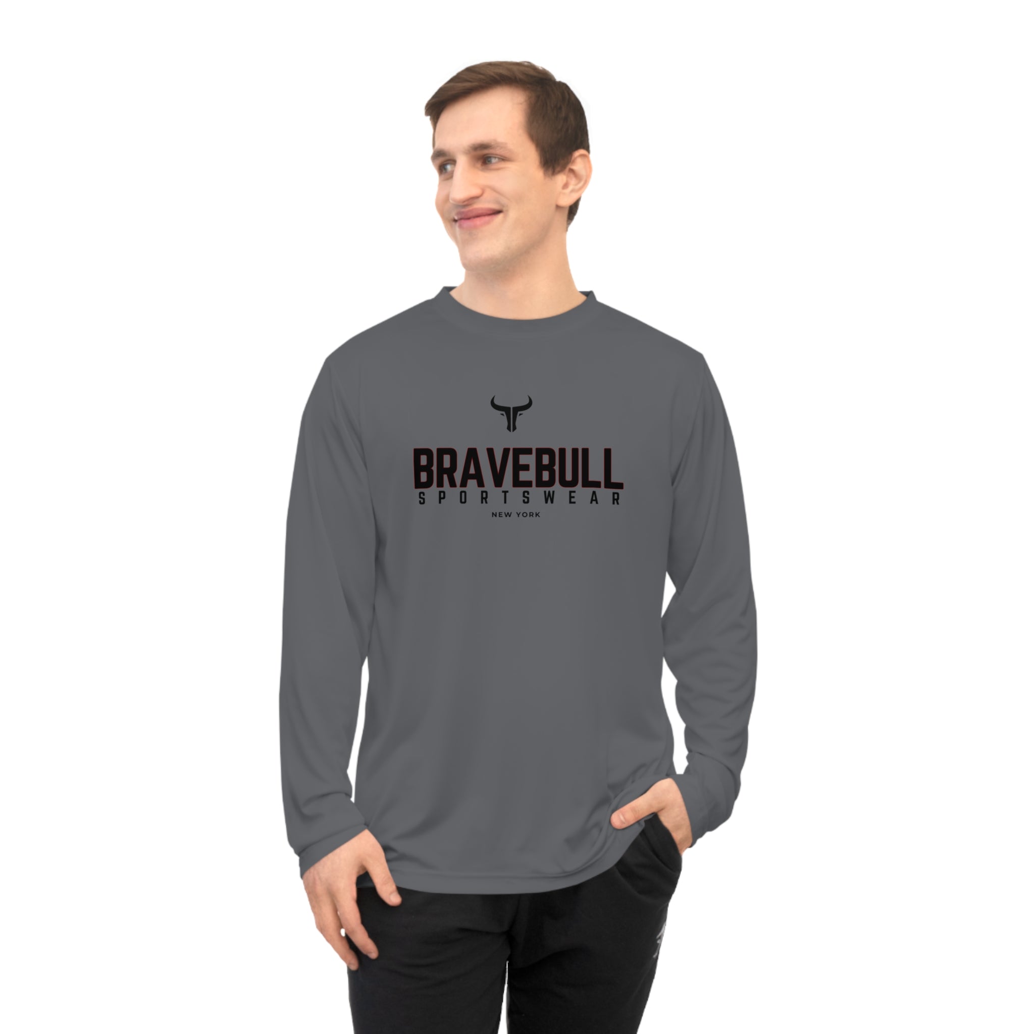 BraveBull Performance Long Sleeve Shirt