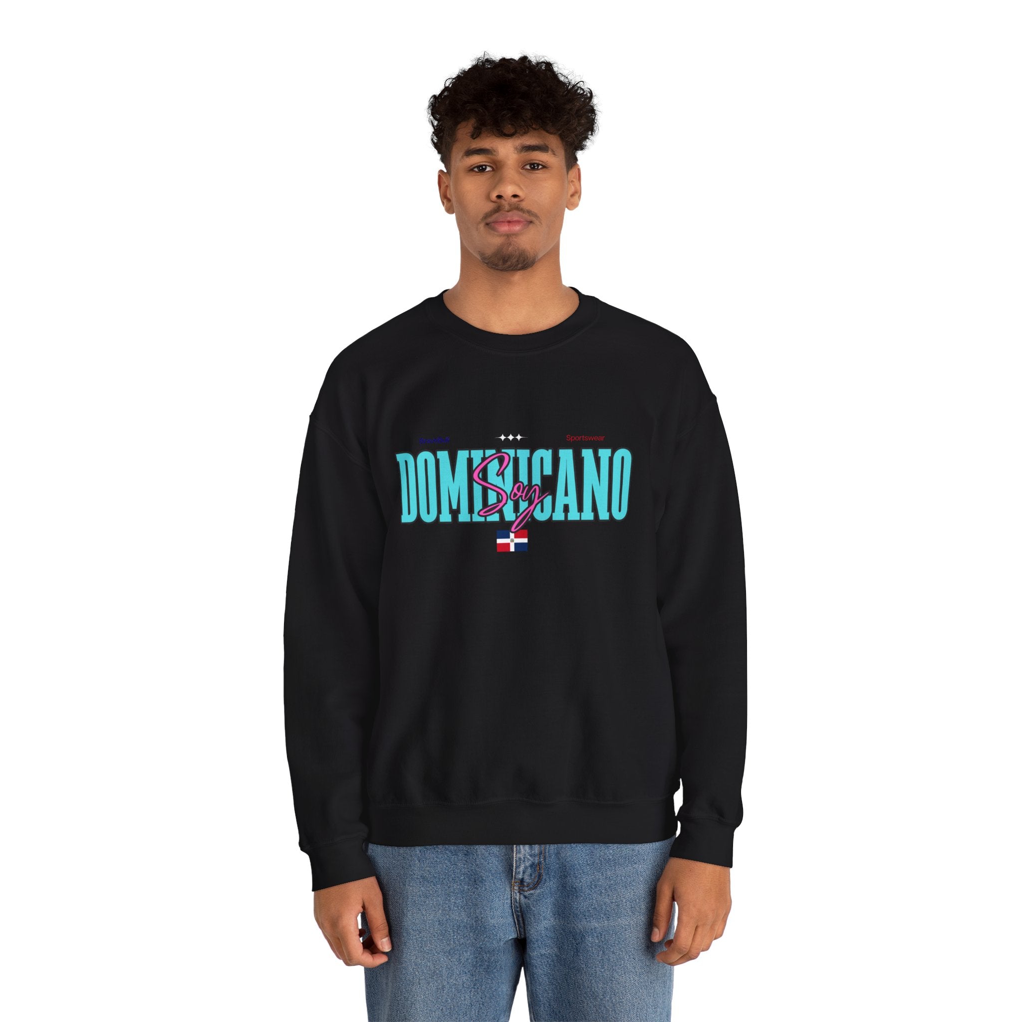 Dominicano Soy Sweatshirt — Dominican Republic Baseball Fan Crewneck