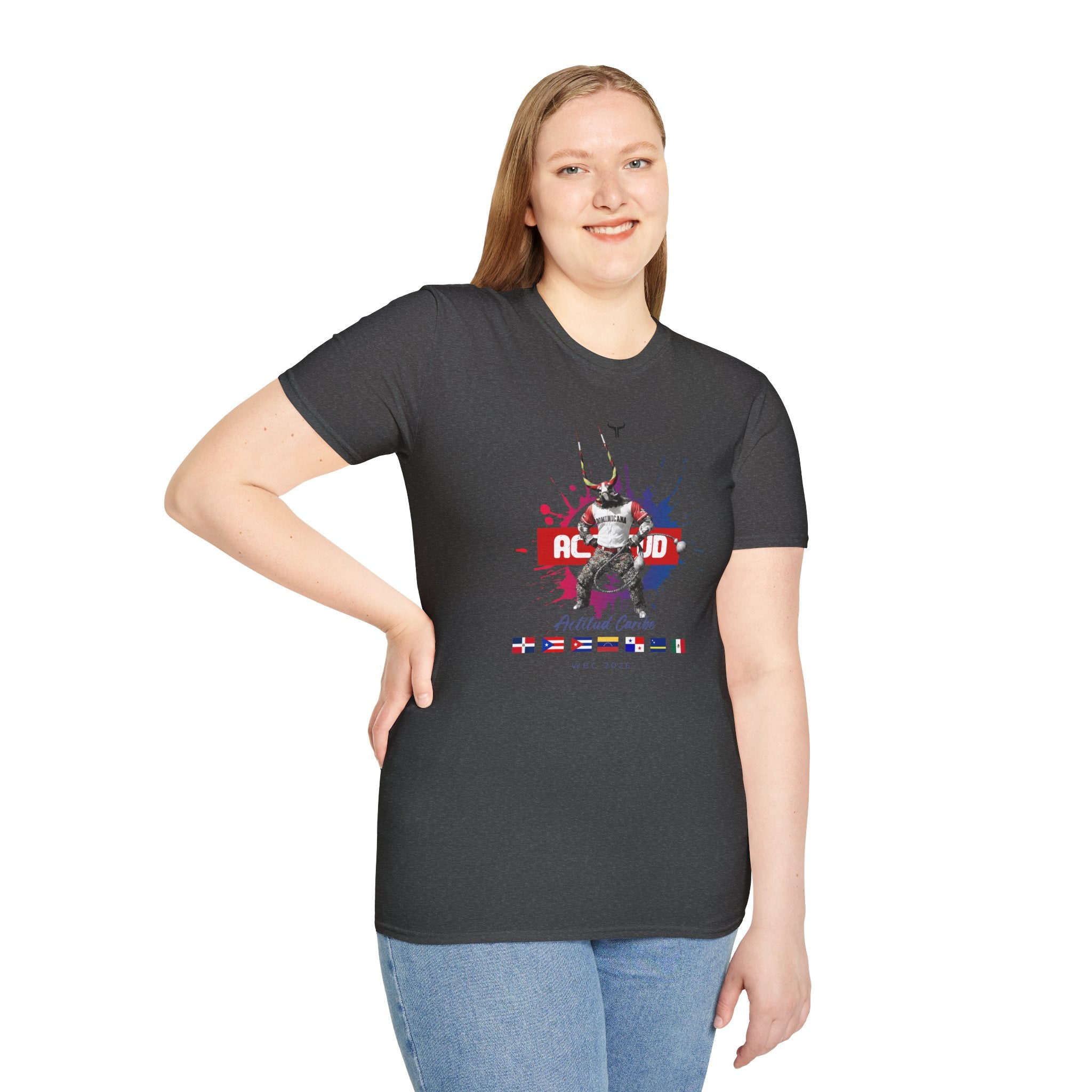 Diablo Cojuelo Carnaval T-Shirt — Actitud Caribe WBC 2026