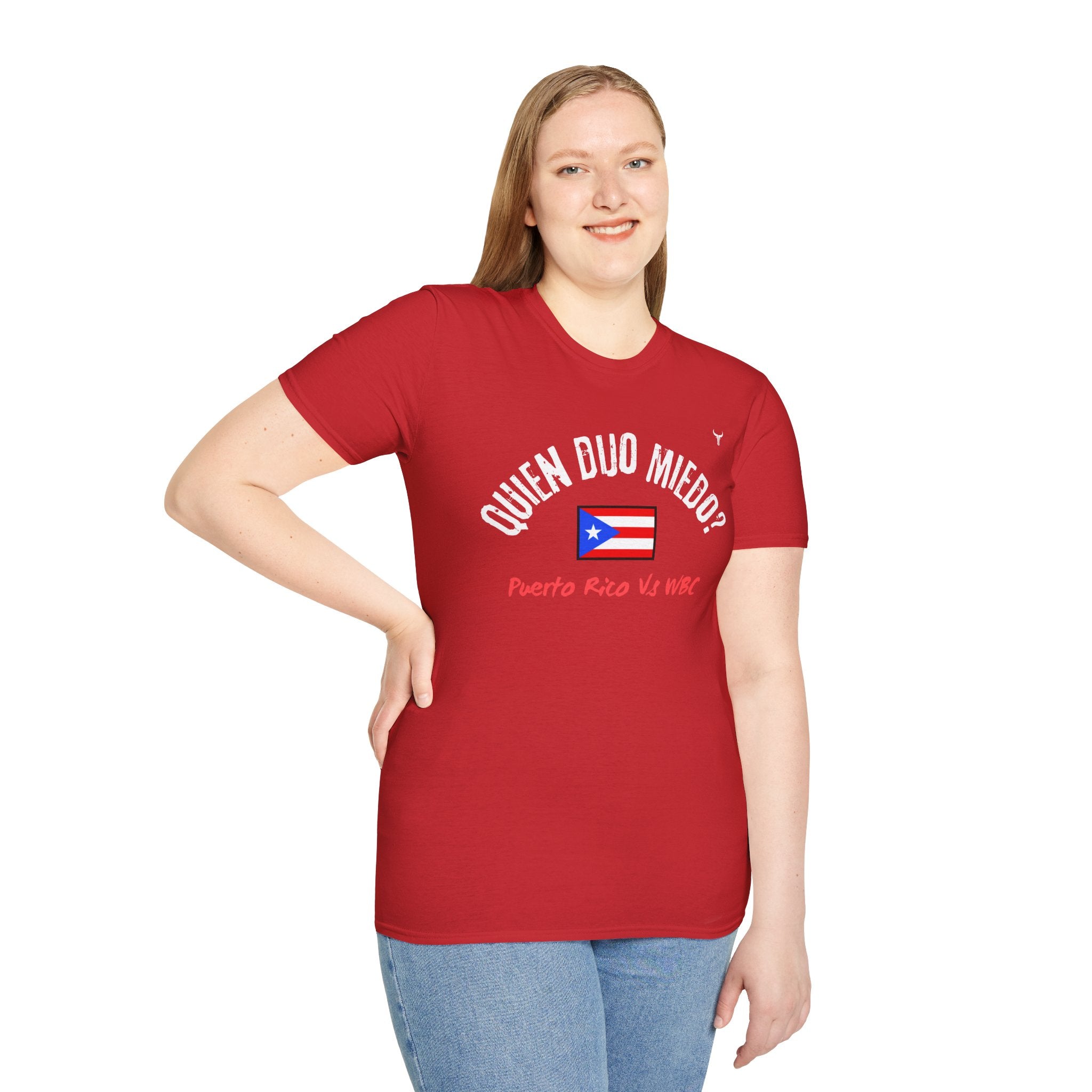 Puerto Rico Baseball Tee — "¿Quién Dijo Miedo?" Fan T-Shirt