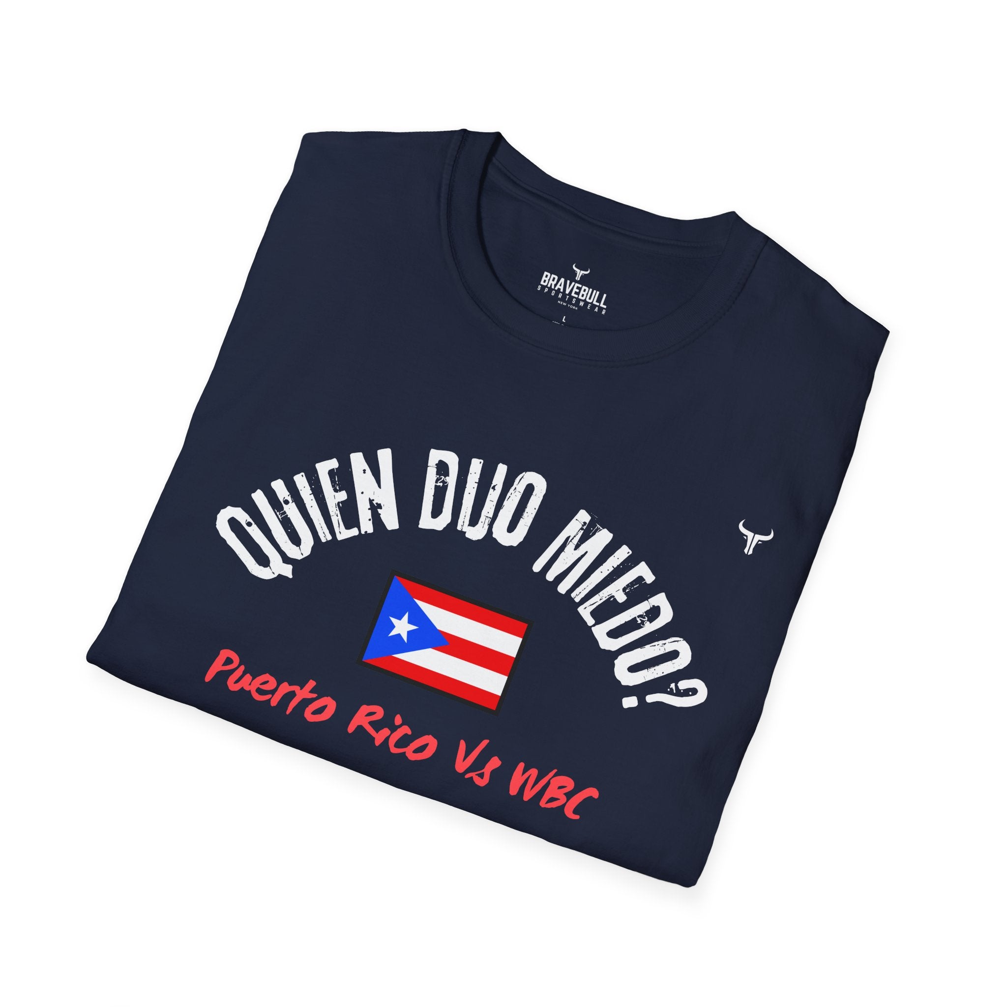 Puerto Rico Baseball Tee — "¿Quién Dijo Miedo?" Fan T-Shirt
