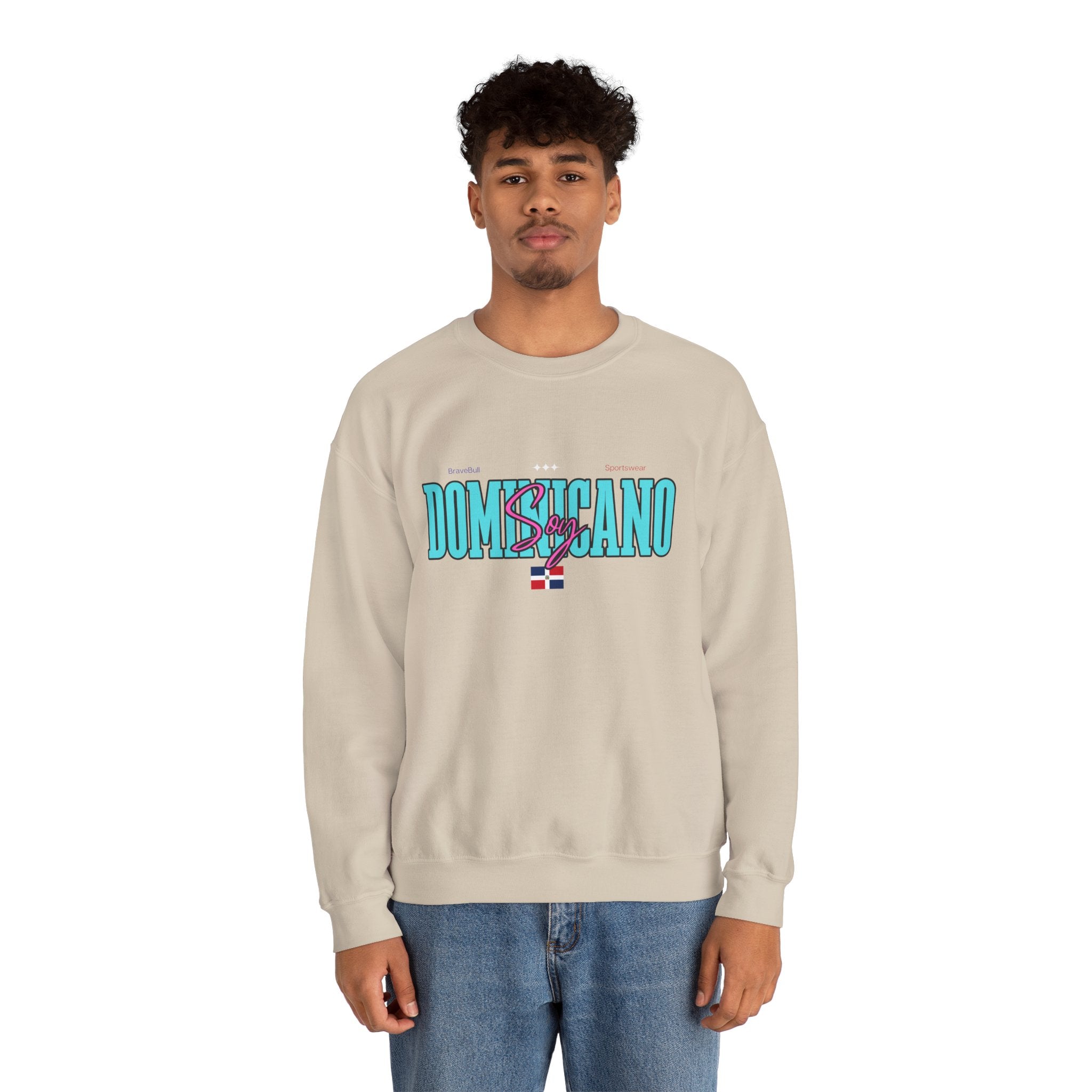 Dominicano Soy Sweatshirt — Dominican Republic Baseball Fan Crewneck