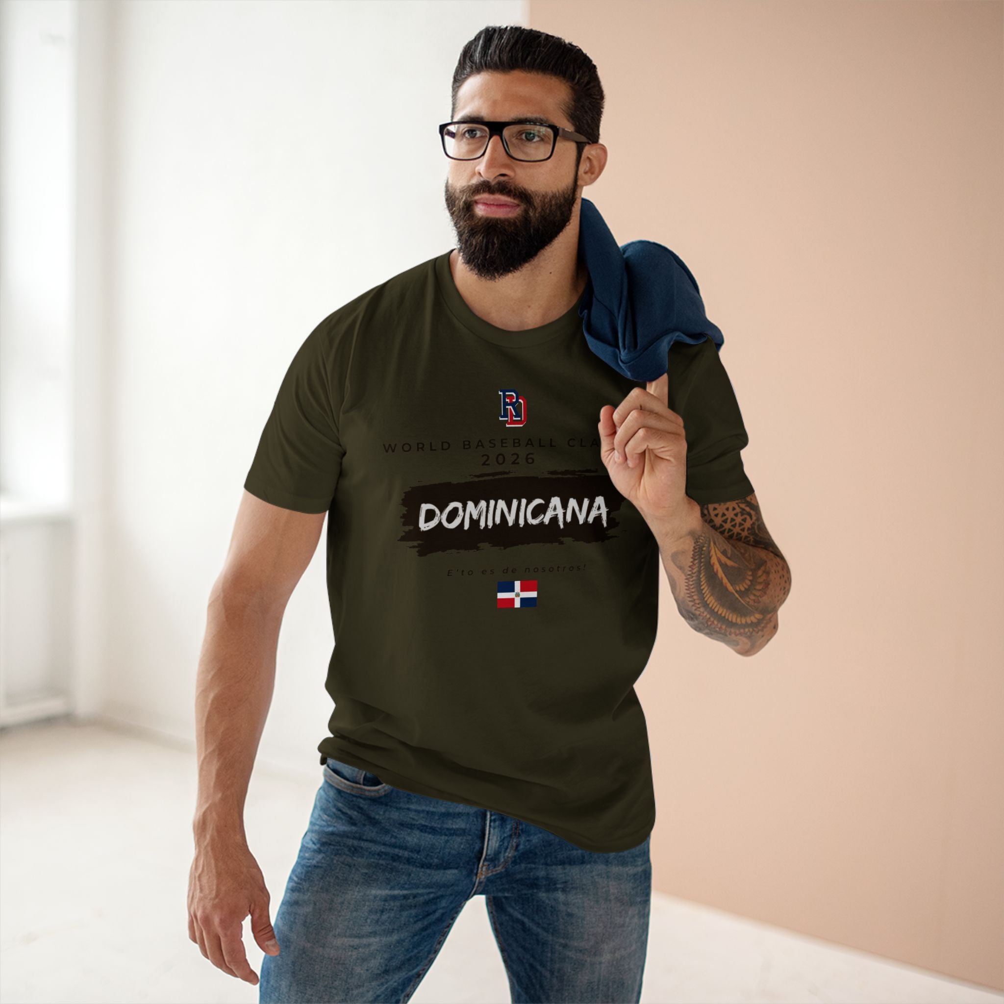 Dominican Republic 2026 WBC Fan Tee — "E'to es de nosotros / This is our"