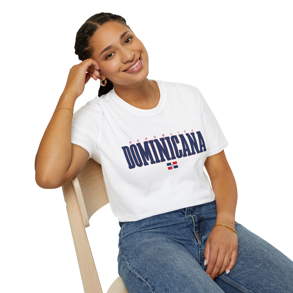 REPUBLICA DOMINICAN  WBC fan T-Shirt R Cotton Tee