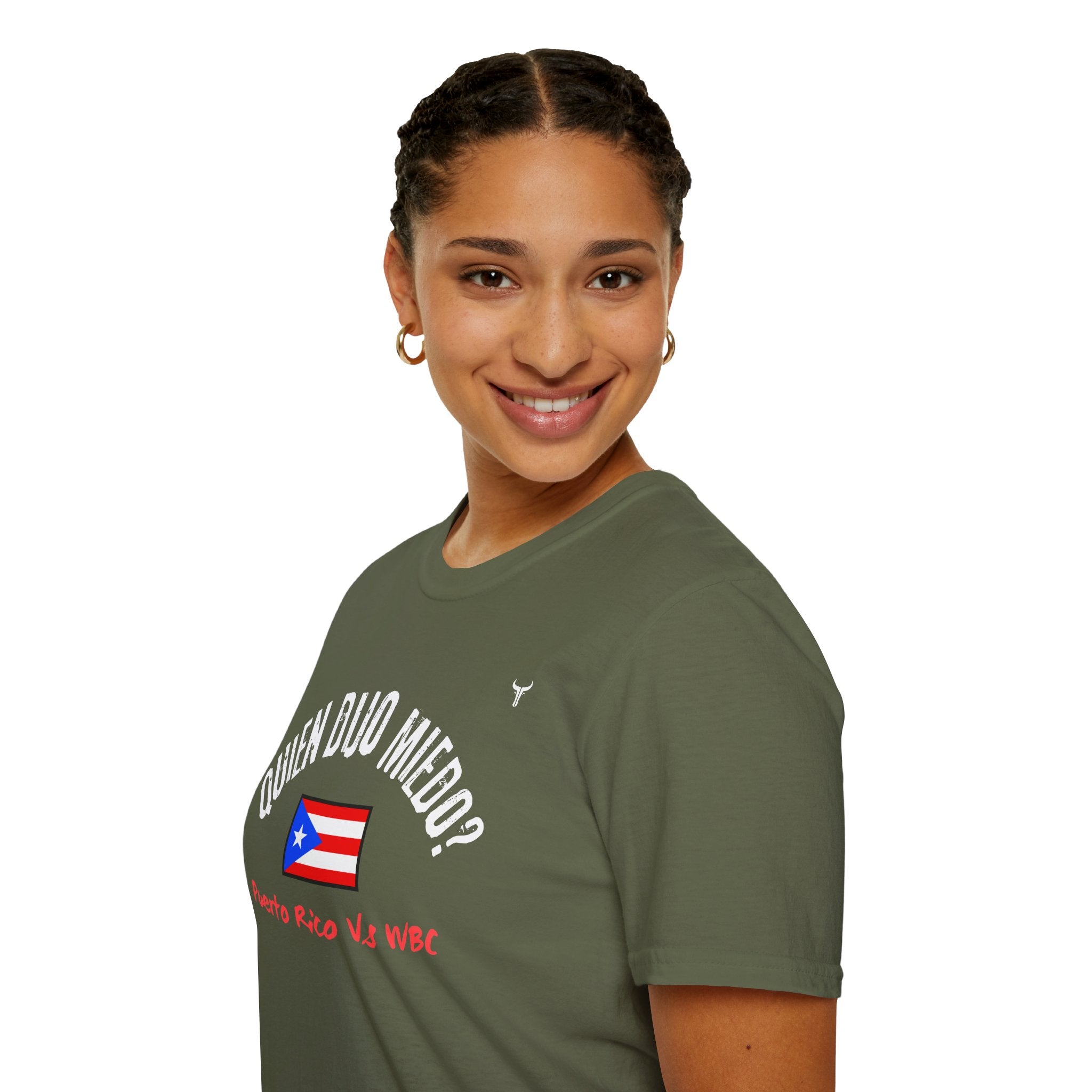 Puerto Rico Baseball Tee — "¿Quién Dijo Miedo?" Fan T-Shirt