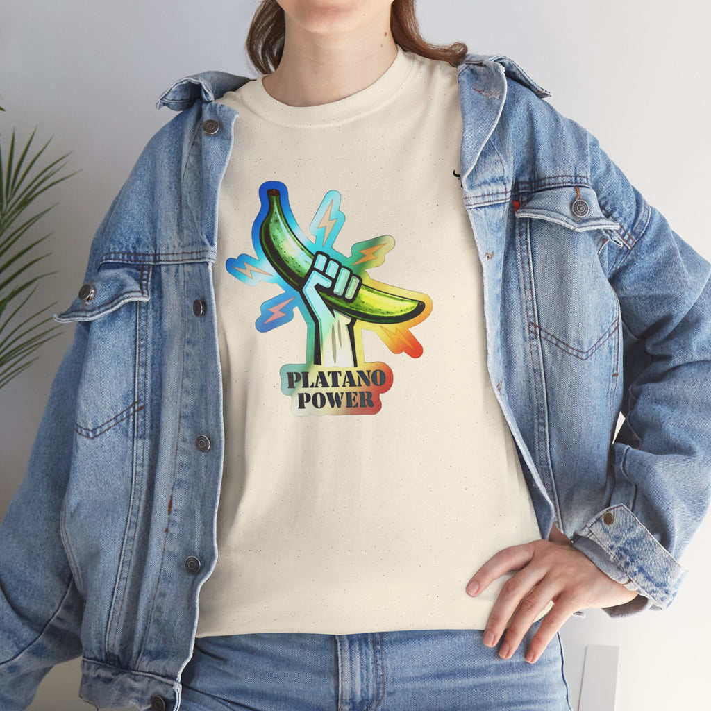 Platano Power T-Shirt – WBC Limeted Edition Unisex Heavy Cotton Tee