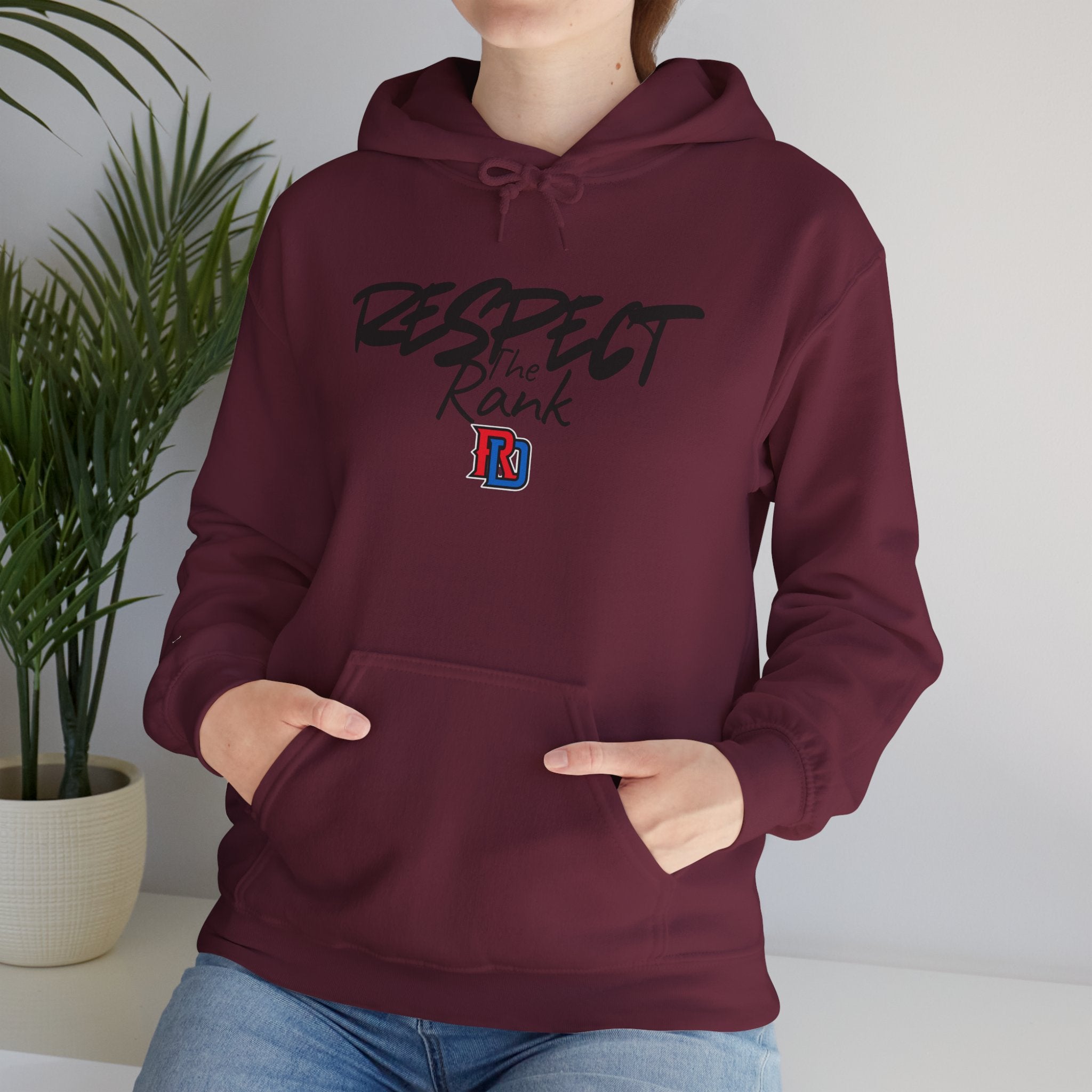 Respect the Rank Dominican Republic Baseball Hoodie
