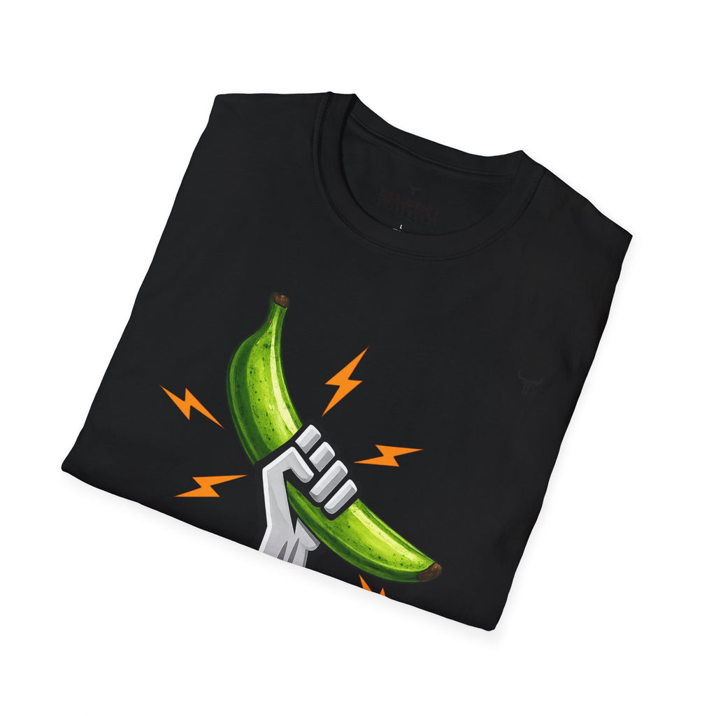 Platano Power T-Shirt – Celebrate Dominican Pride! Unisex Softstyle T-Shirt