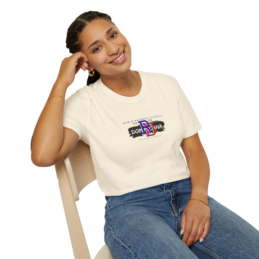 Dominican Republic WBC 2026 Hoodie — "E' to Es De Nosotros / This Is Ours" Unisex Softstyle T-Shirt