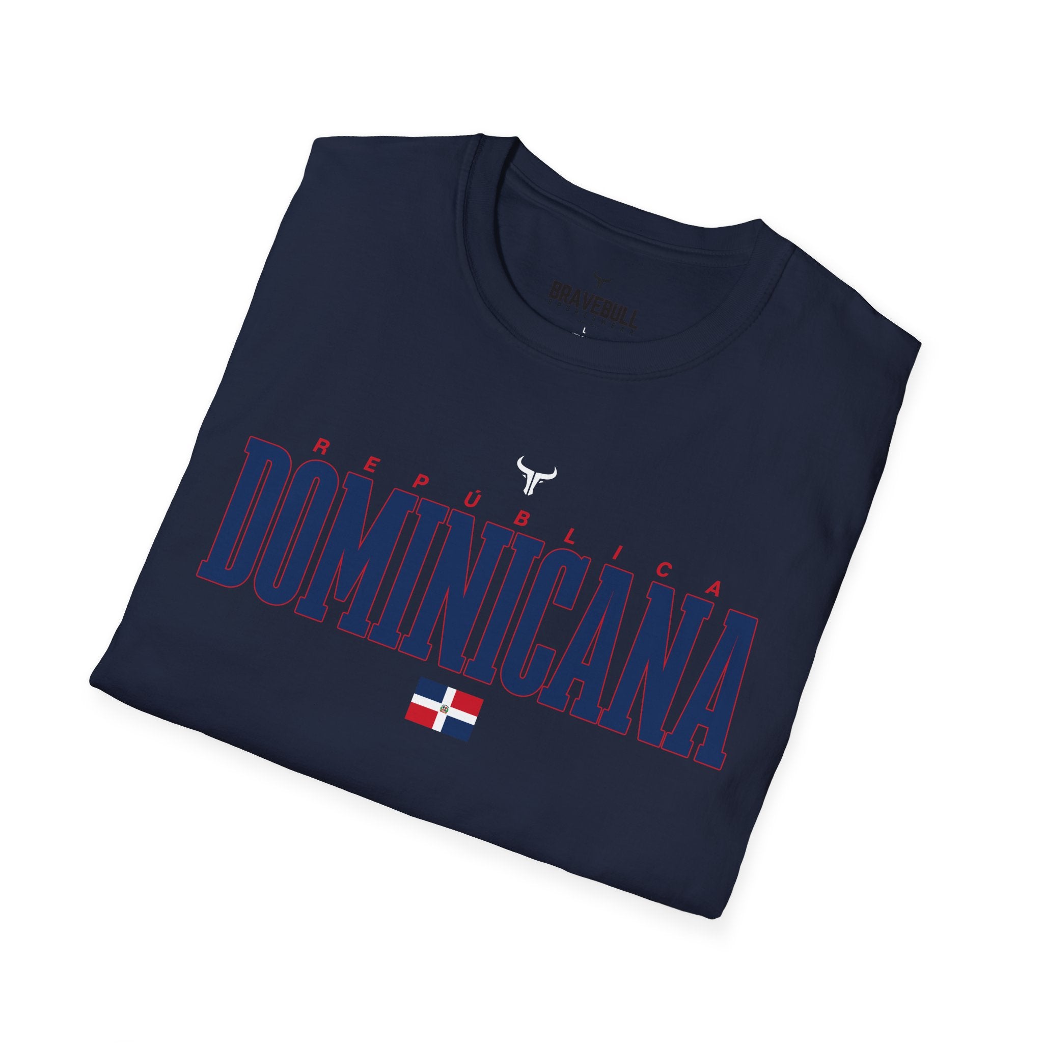REPUBLICA DOMINICAN  WBC fan T-Shirt R Cotton Tee