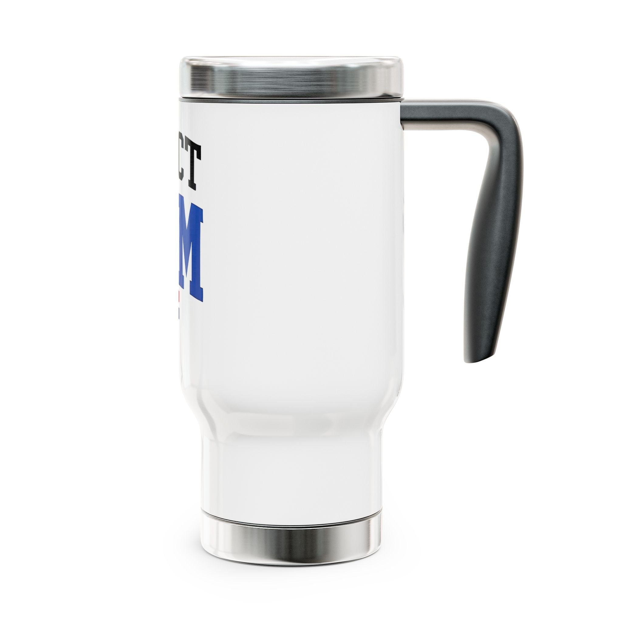 Stainless Steel Travel Mug with Handle, 14oz