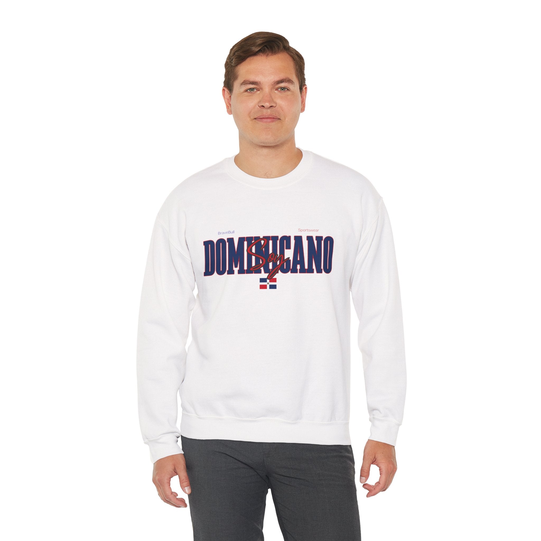 Dominicano Soy Sweatshirt — Dominican Republic Baseball Fan Crewneck