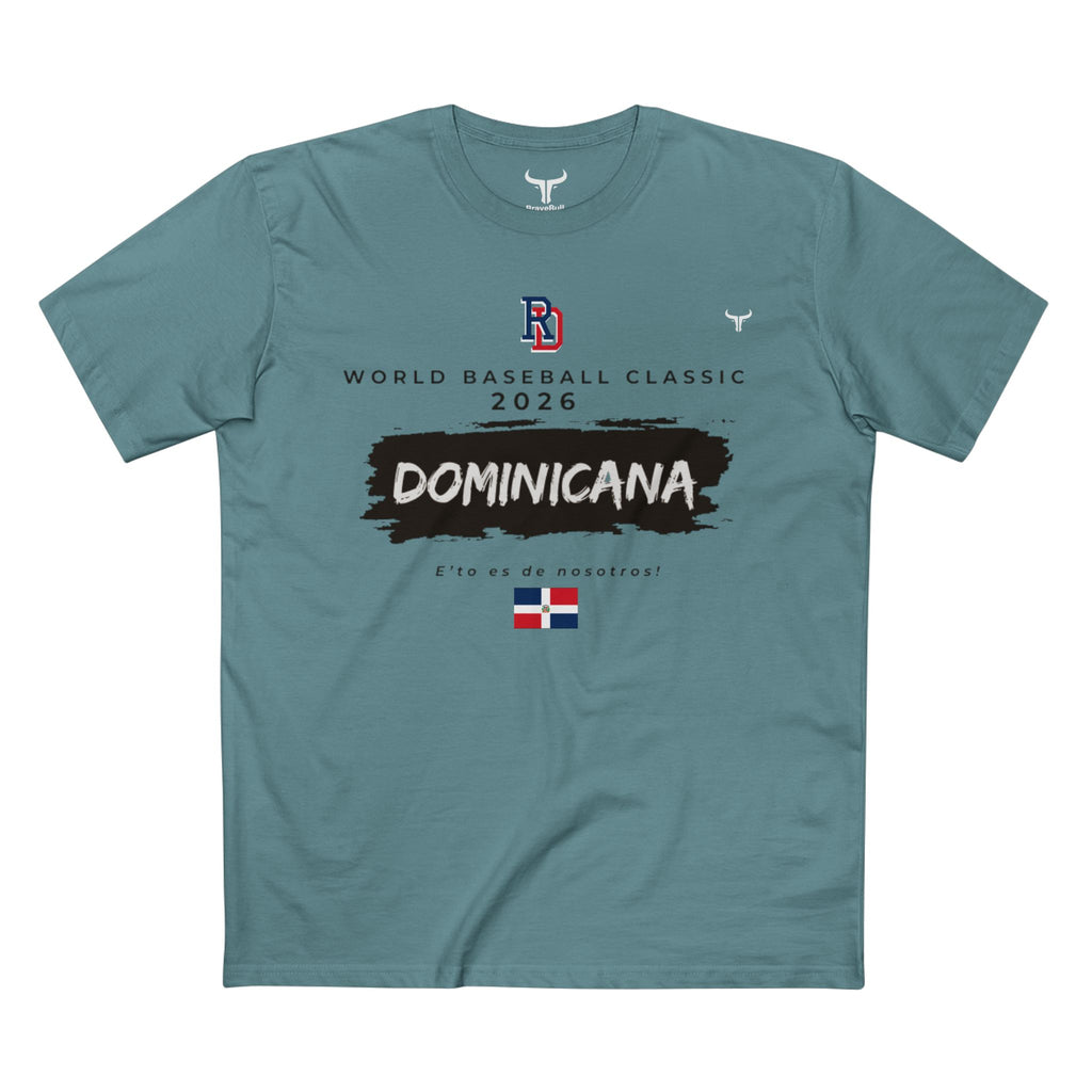 Dominican Republic 2026 WBC Fan Tee — "E'to es de nosotros / This is our"