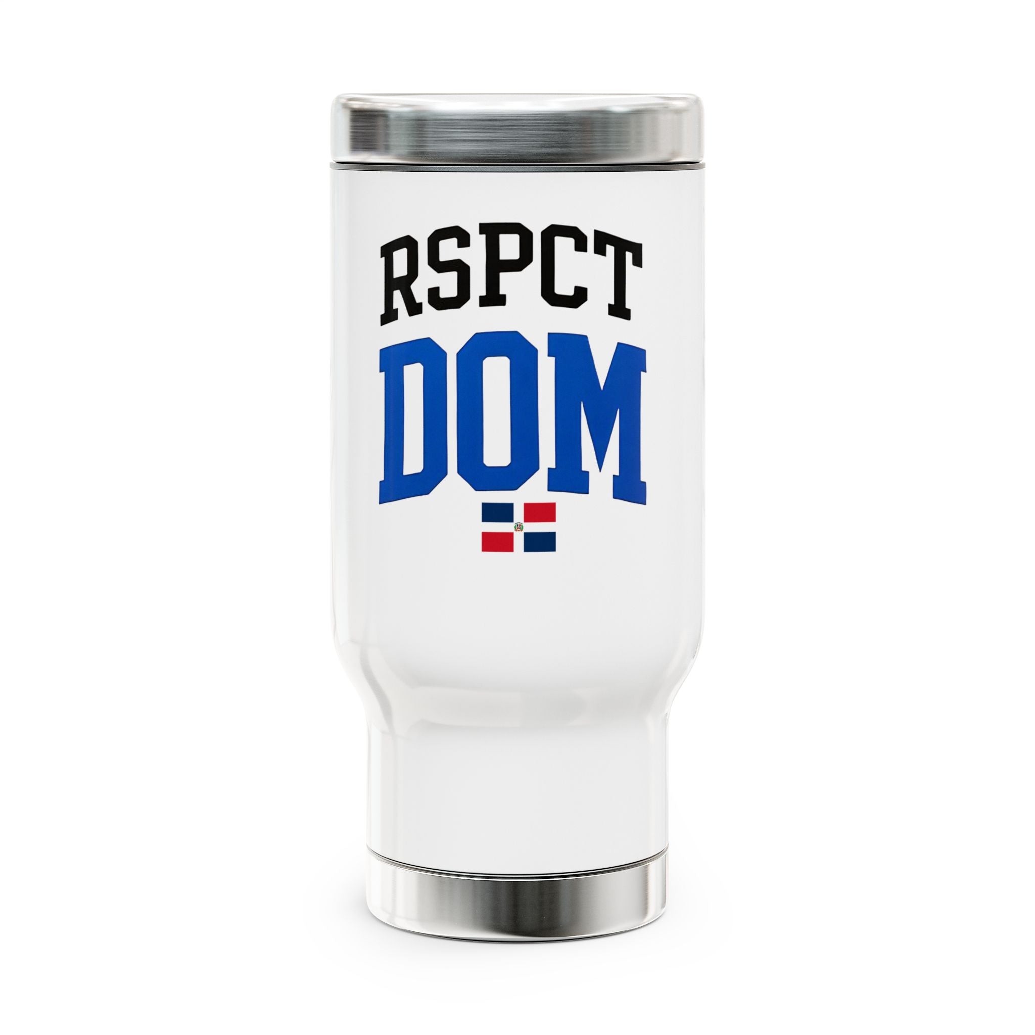 Stainless Steel Travel Mug with Handle, 14oz