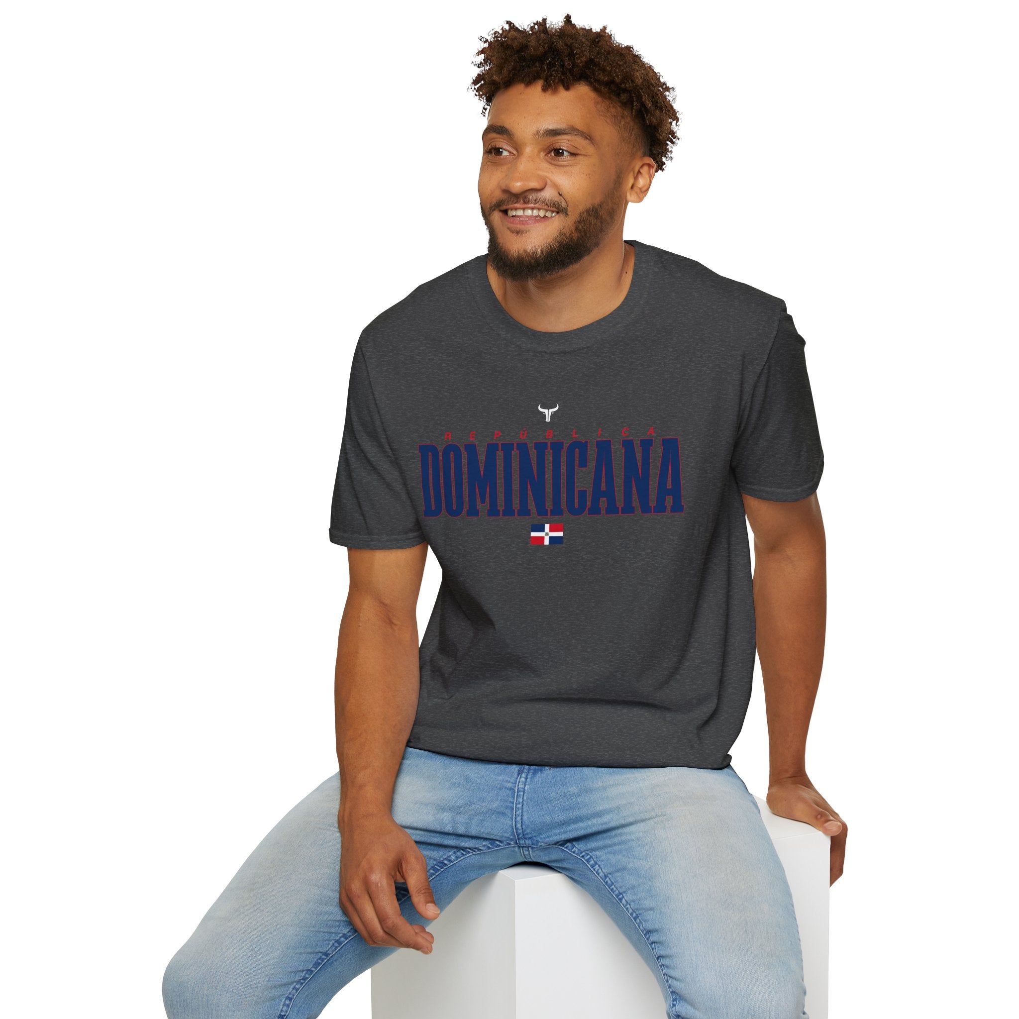 REPUBLICA DOMINICAN  WBC fan T-Shirt R Cotton Tee