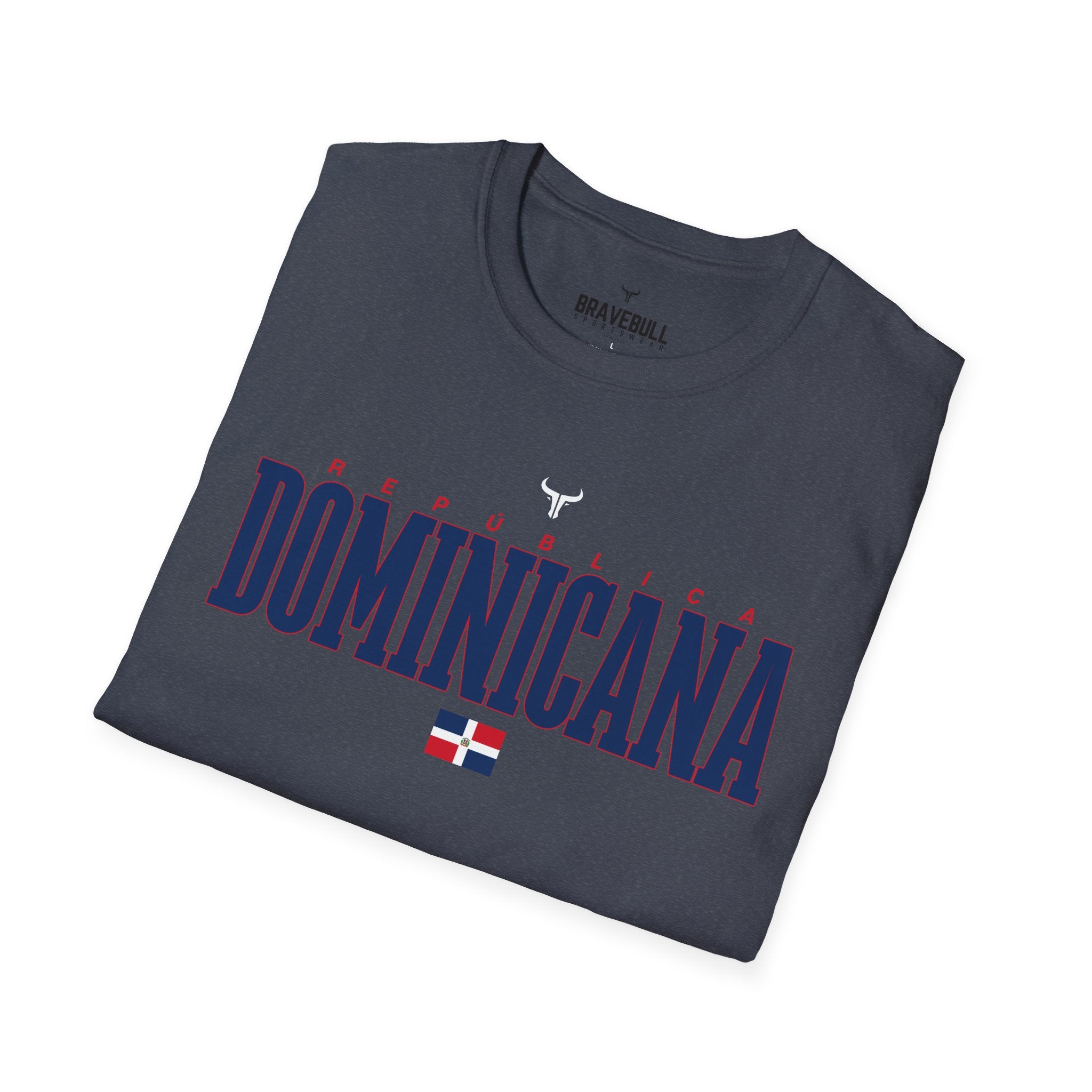 REPUBLICA DOMINICAN  WBC fan T-Shirt R Cotton Tee