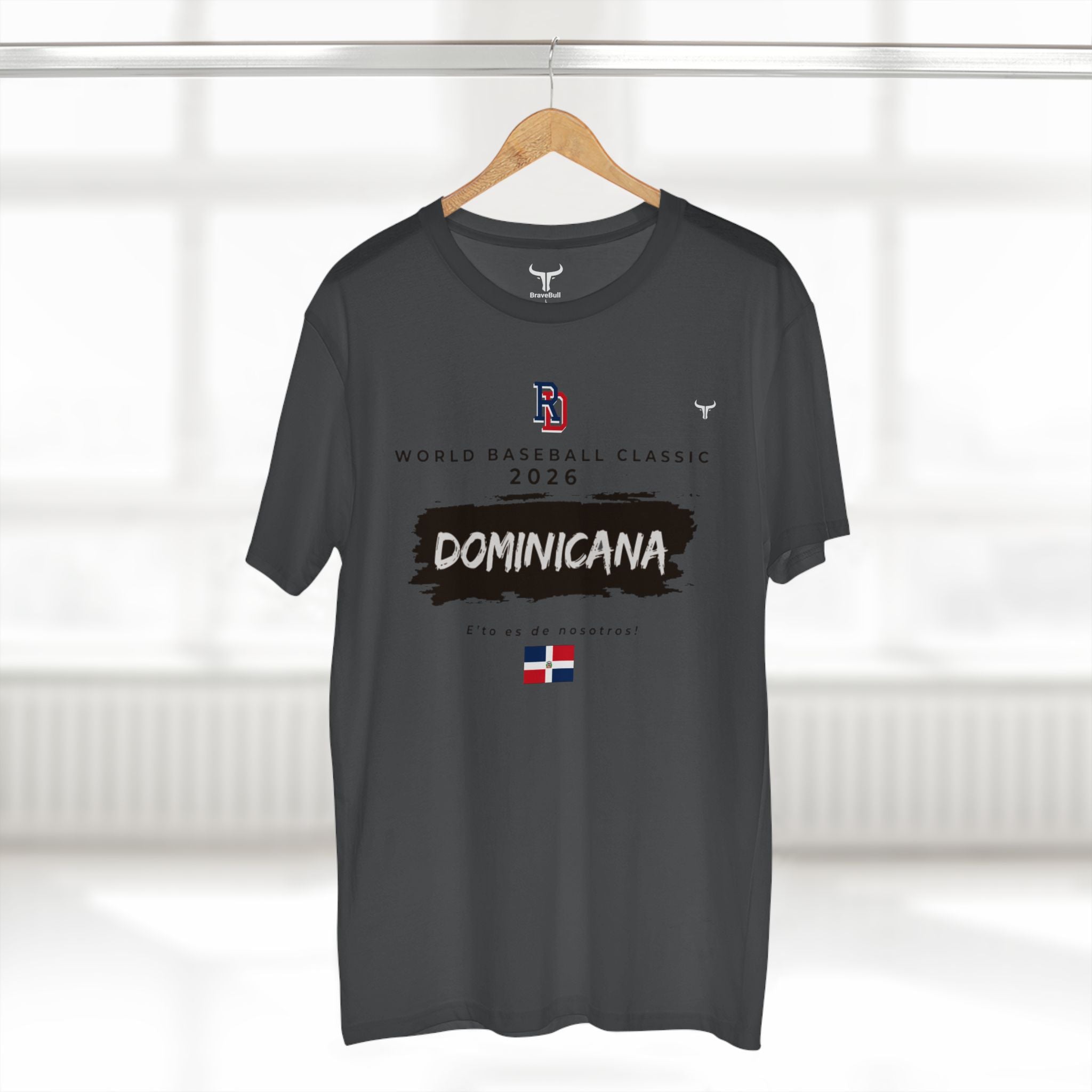 Dominican Republic 2026 WBC Fan Tee — "E'to es de nosotros / This is our"