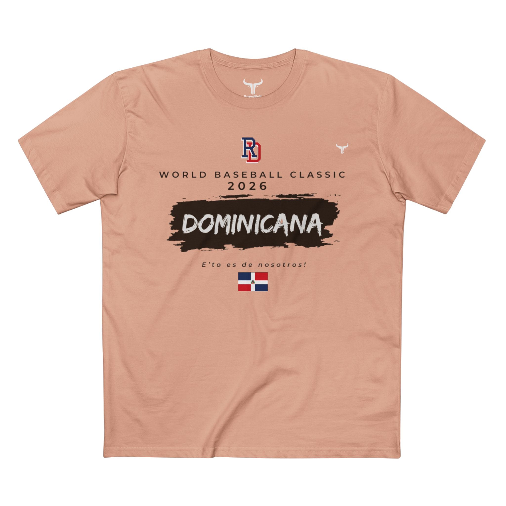 Dominican Republic 2026 WBC Fan Tee — "E'to es de nosotros / This is our"