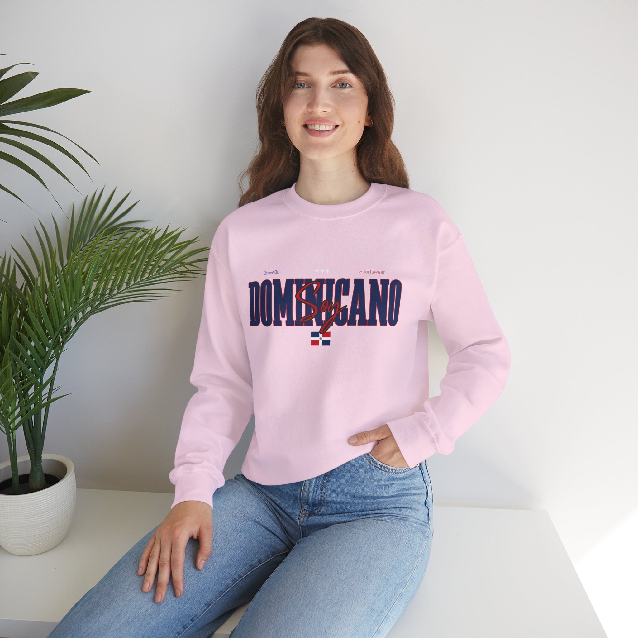 Dominicano Soy Sweatshirt — Dominican Republic Baseball Fan Crewneck