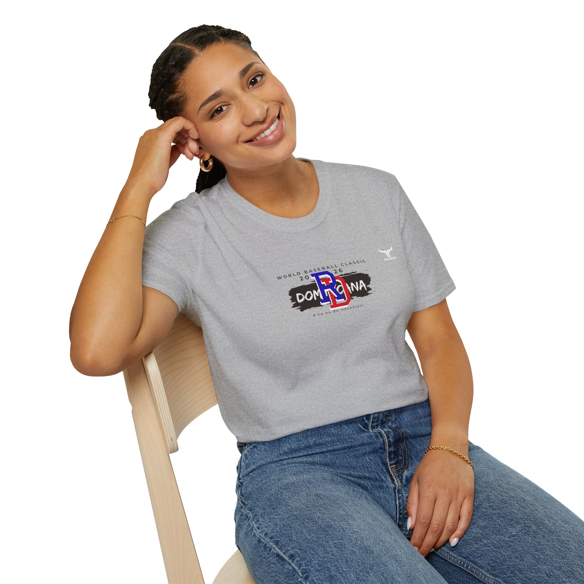 Dominican Republic WBC 2026 Hoodie — "E' to Es De Nosotros / This Is Ours" Unisex Softstyle T-Shirt