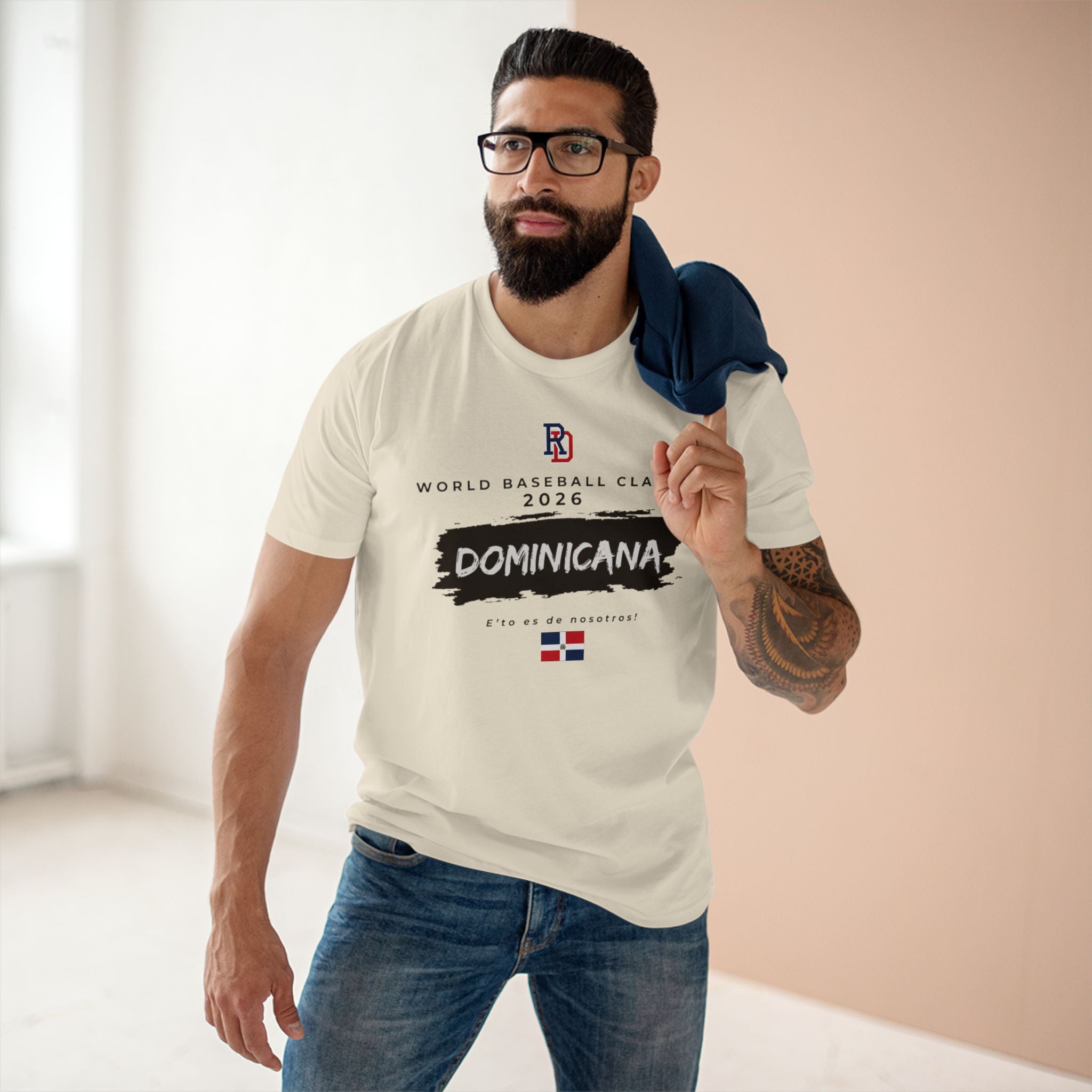 Dominican Republic 2026 WBC Fan Tee — "E'to es de nosotros / This is our"