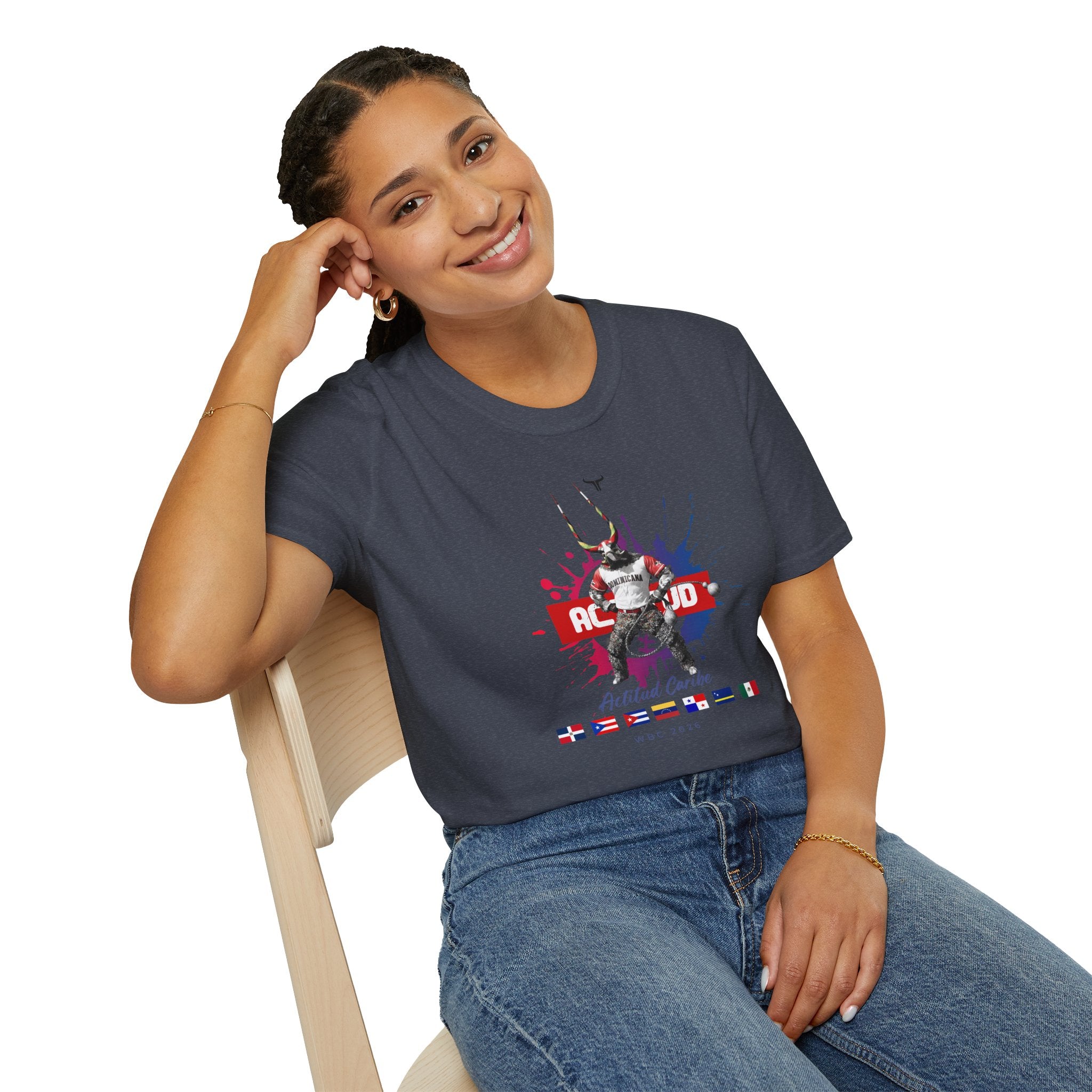 Diablo Cojuelo Carnaval T-Shirt — Actitud Caribe WBC 2026
