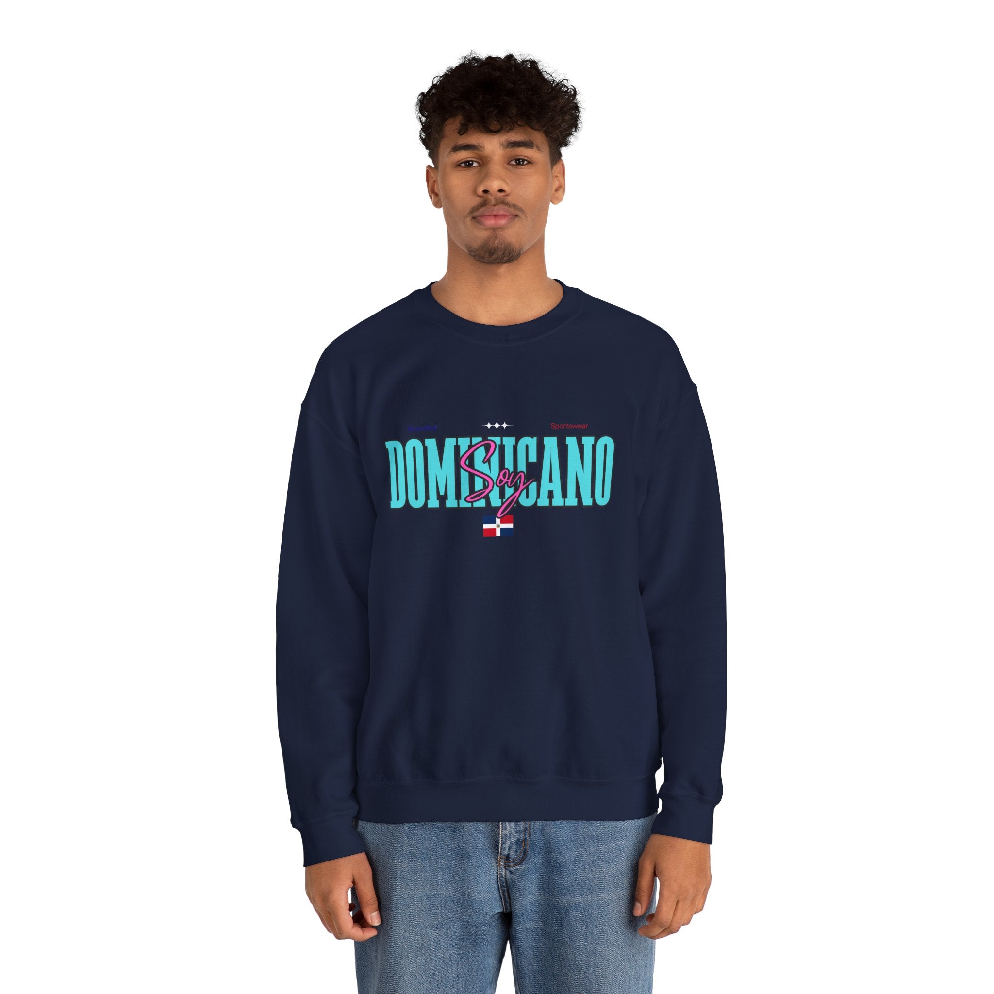 Dominicano Soy Sweatshirt — Dominican Republic Baseball Fan Crewneck