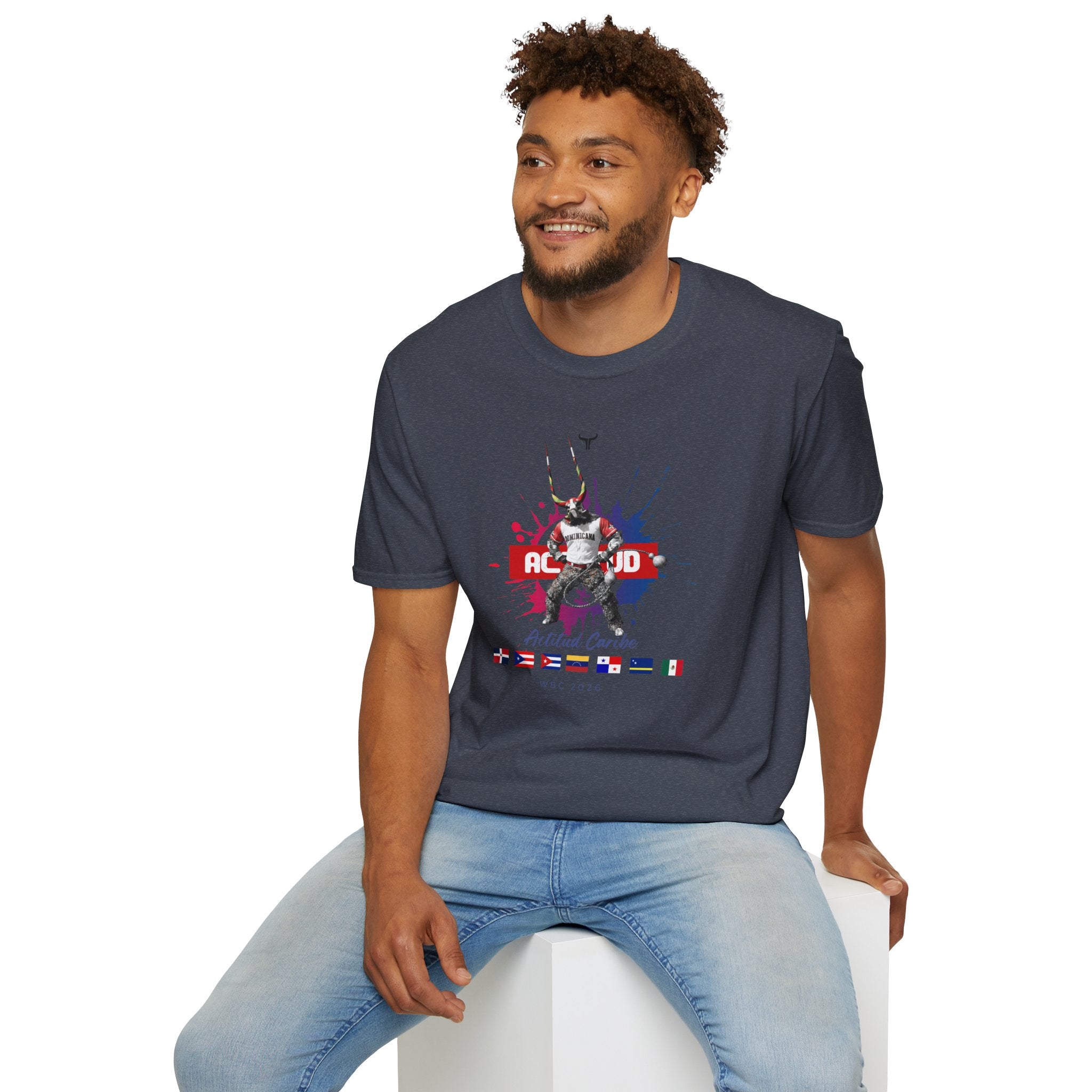 Diablo Cojuelo Carnaval T-Shirt — Actitud Caribe WBC 2026