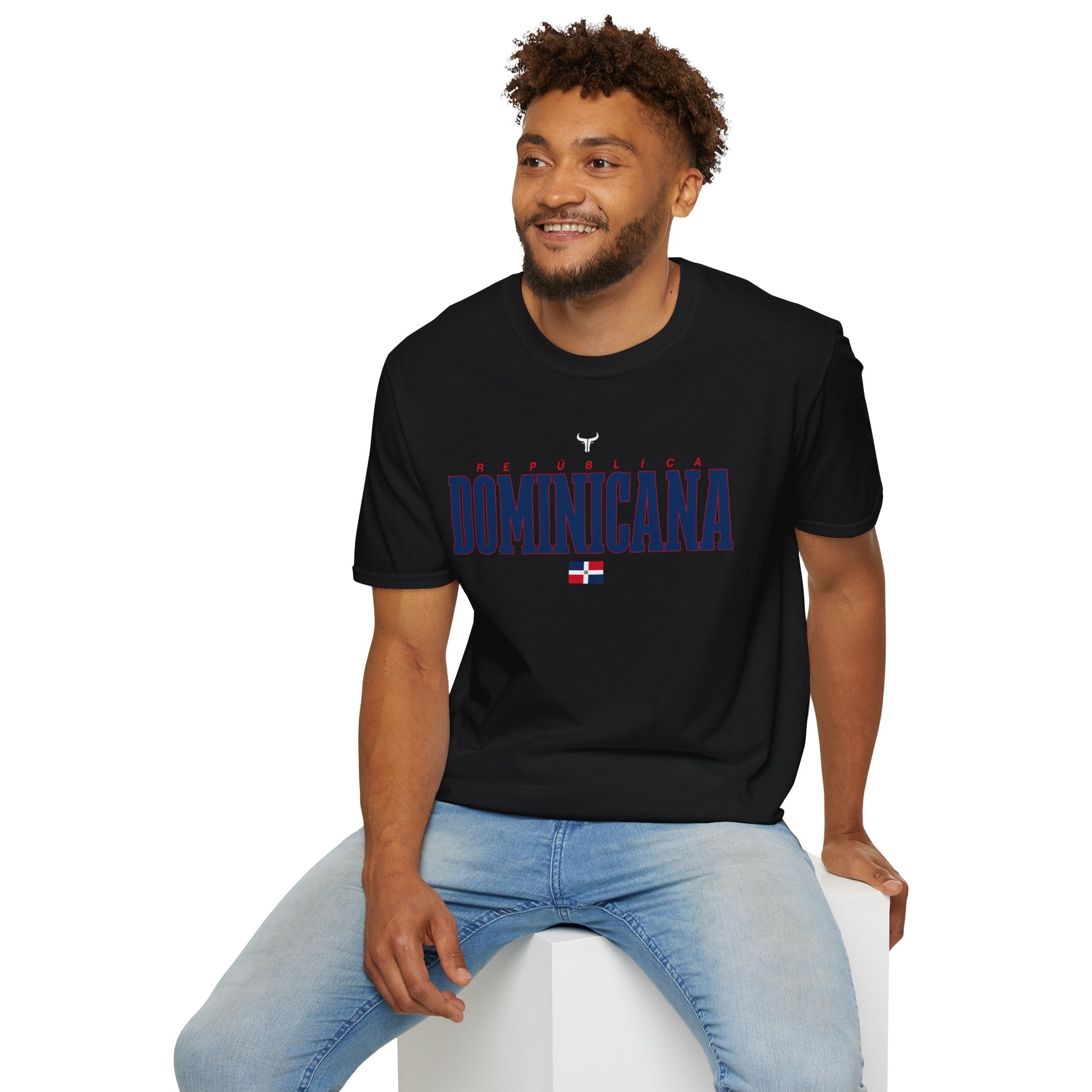 REPUBLICA DOMINICAN  WBC fan T-Shirt R Cotton Tee