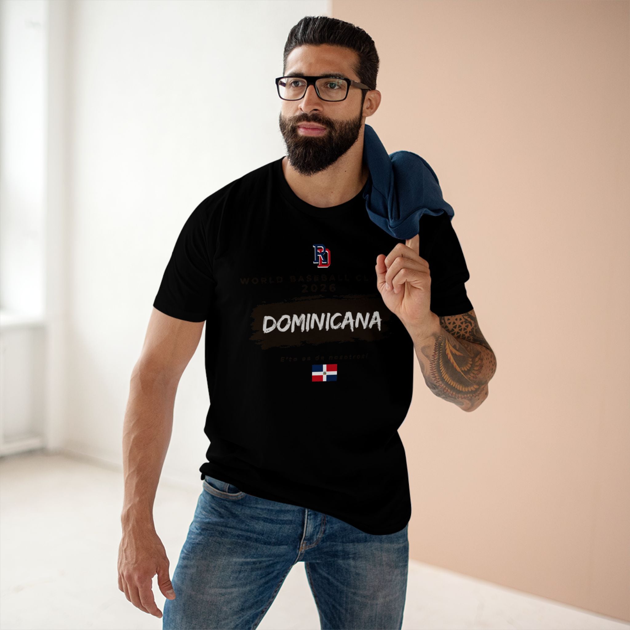 Dominican Republic 2026 WBC Fan Tee — "E'to es de nosotros / This is our"