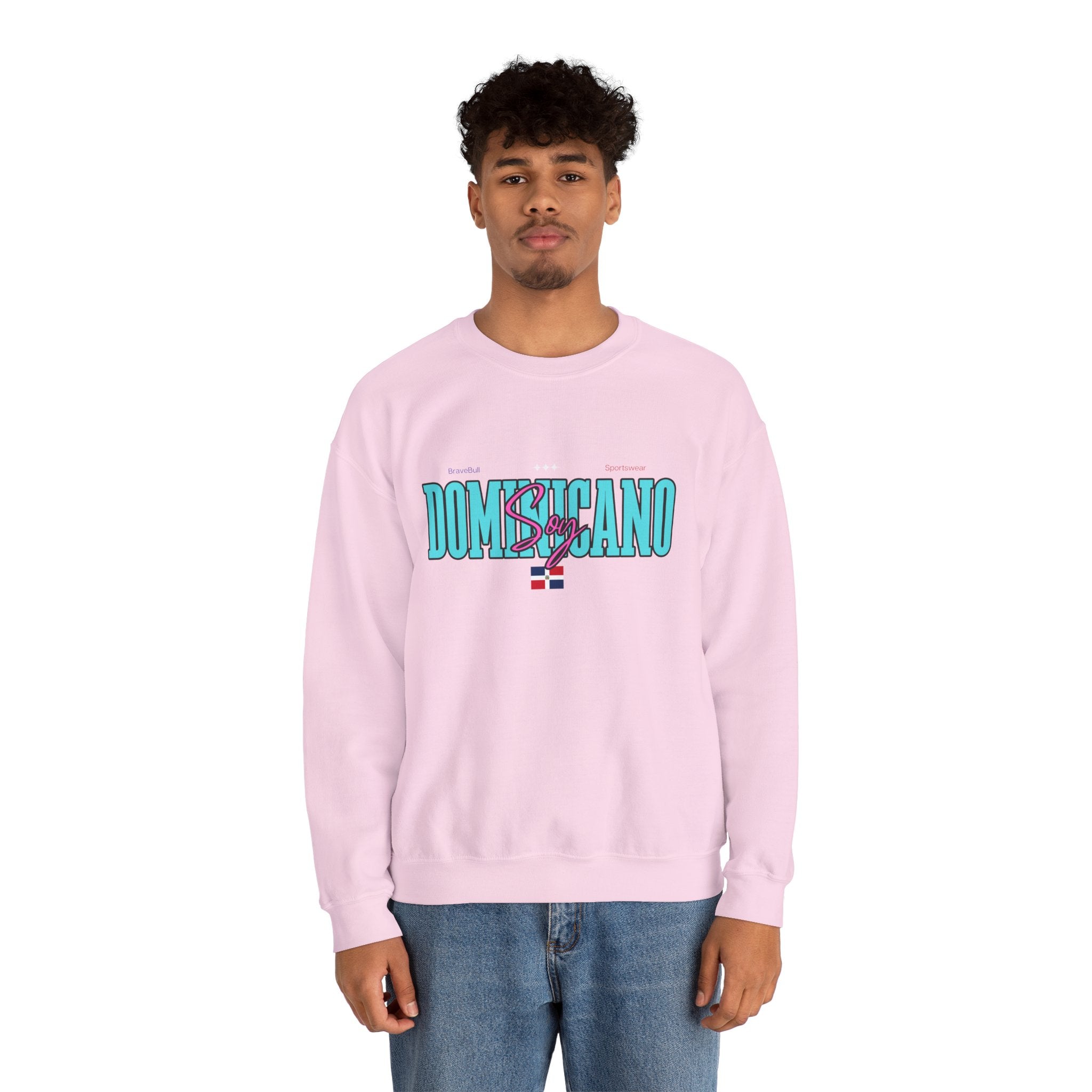 Dominicano Soy Sweatshirt — Dominican Republic Baseball Fan Crewneck