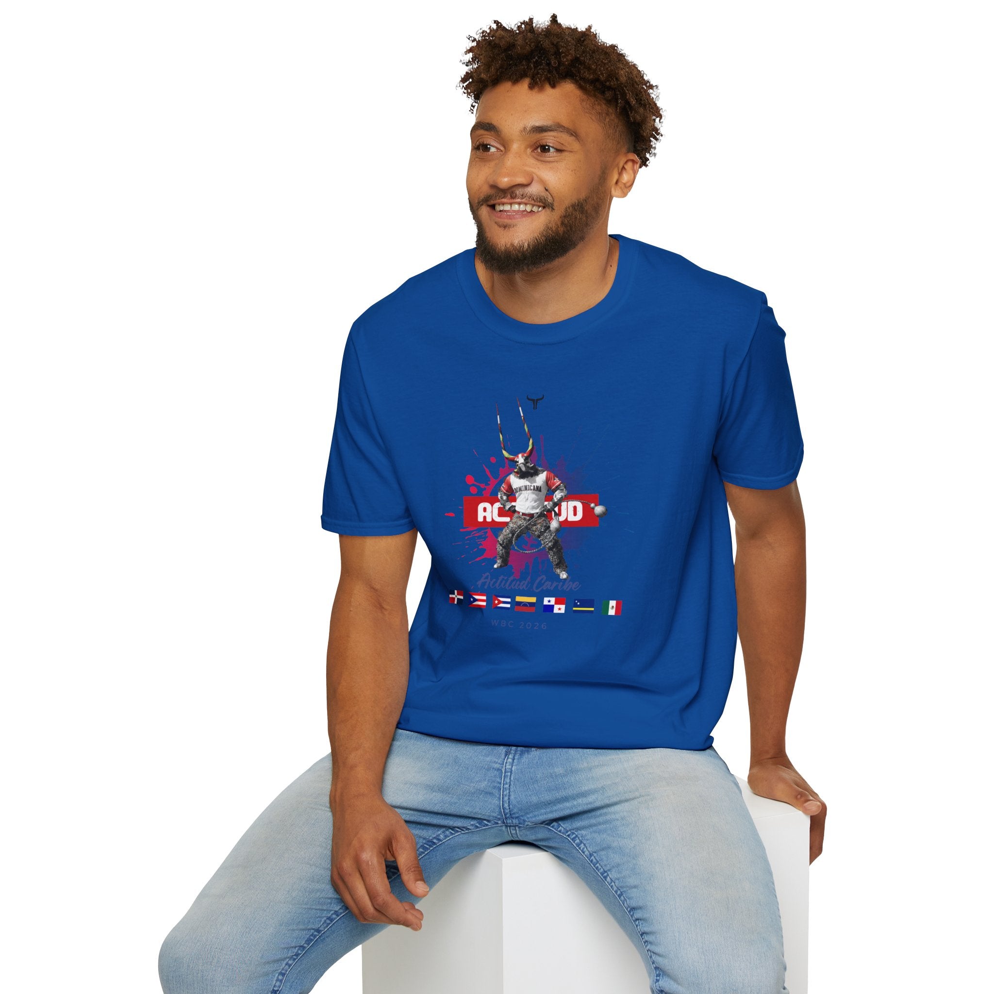 Diablo Cojuelo Carnaval T-Shirt — Actitud Caribe WBC 2026