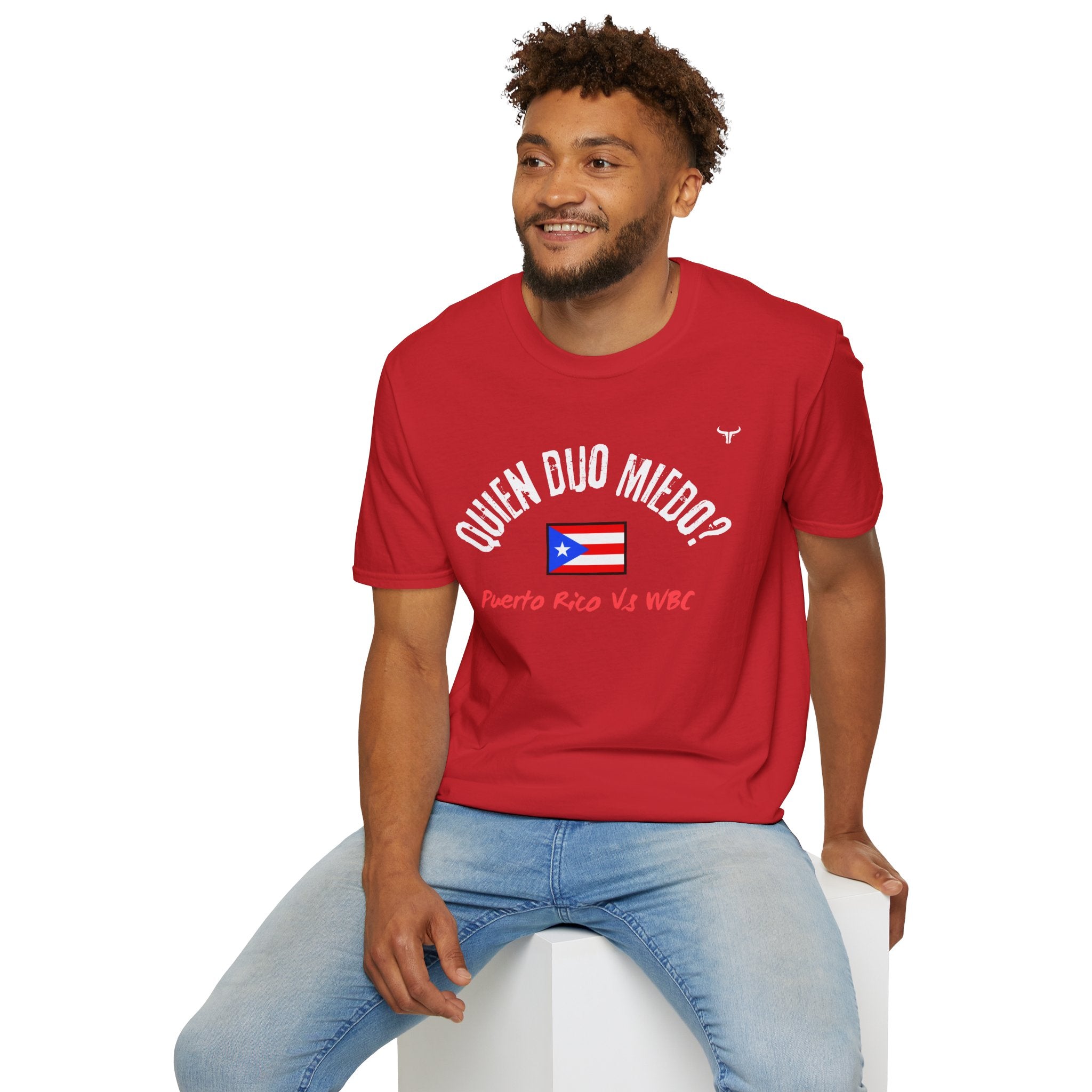 Puerto Rico Baseball Tee — "¿Quién Dijo Miedo?" Fan T-Shirt