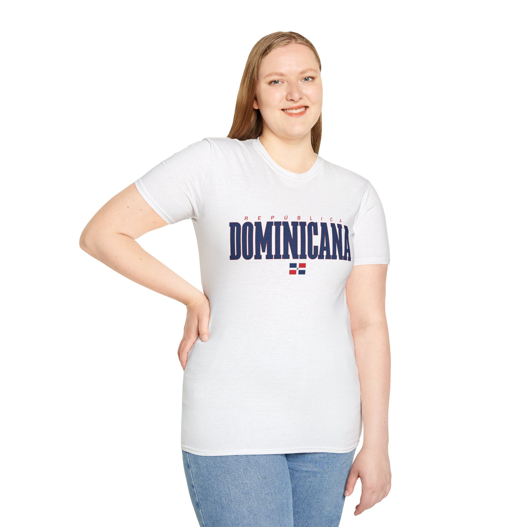 REPUBLICA DOMINICAN  WBC fan T-Shirt R Cotton Tee