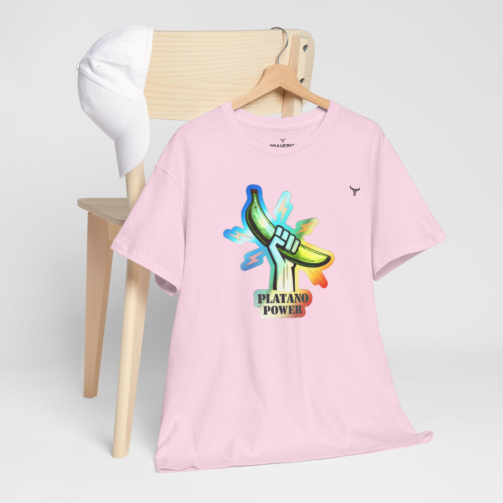 Platano Power T-Shirt – WBC Limeted Edition Unisex Heavy Cotton Tee