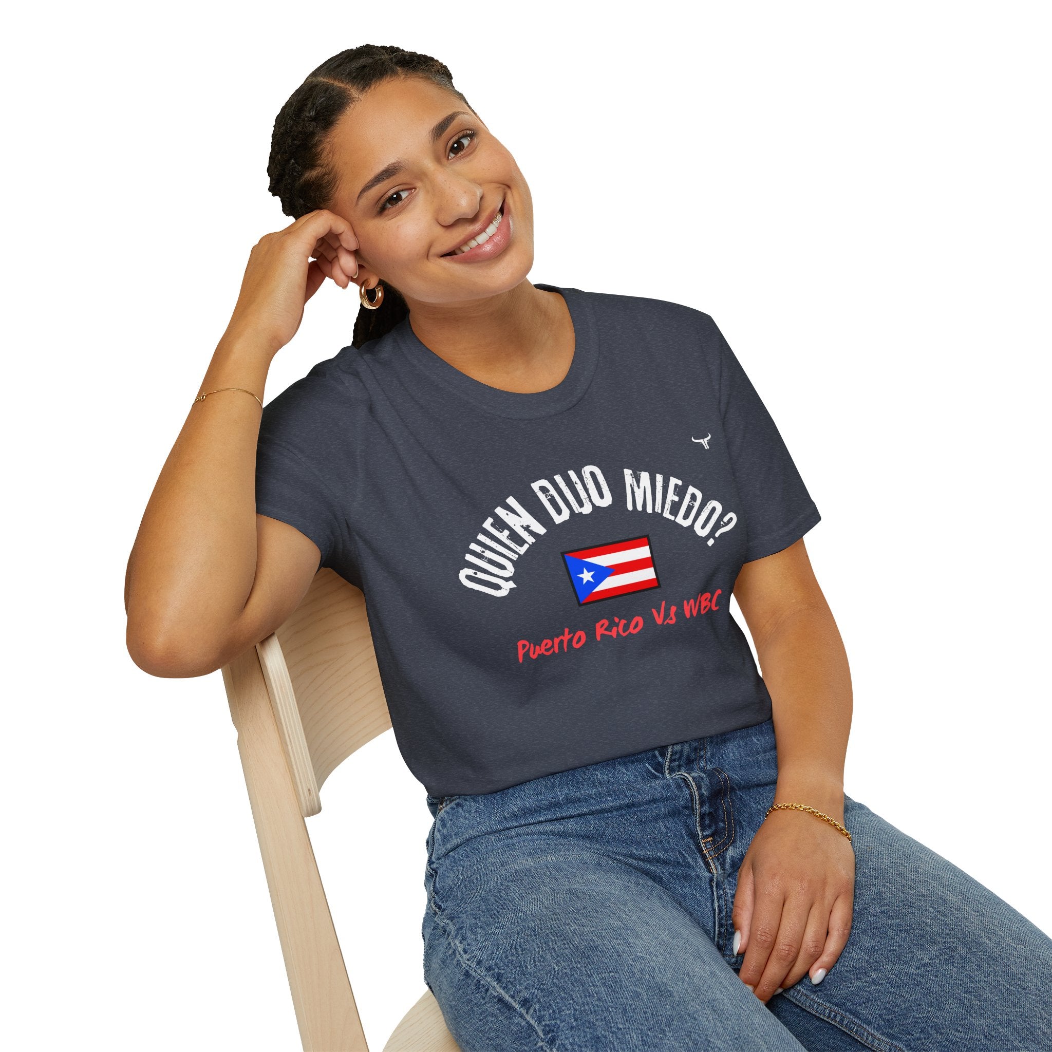 Puerto Rico Baseball Tee — "¿Quién Dijo Miedo?" Fan T-Shirt