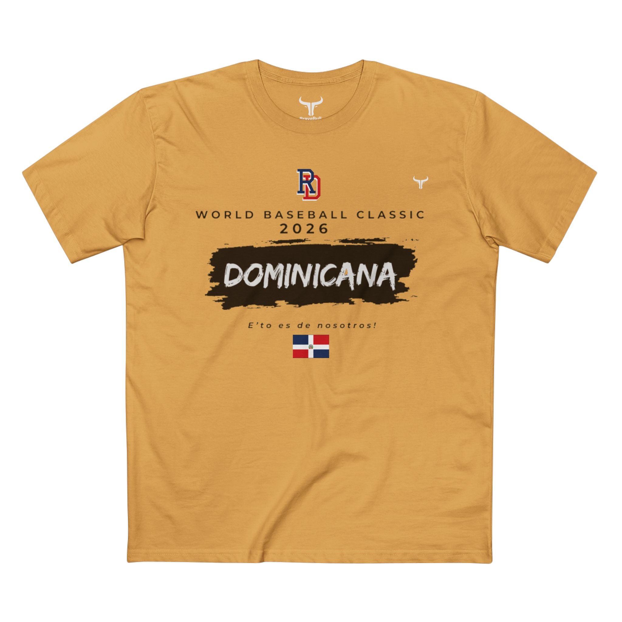 Dominican Republic 2026 WBC Fan Tee — "E'to es de nosotros / This is our"