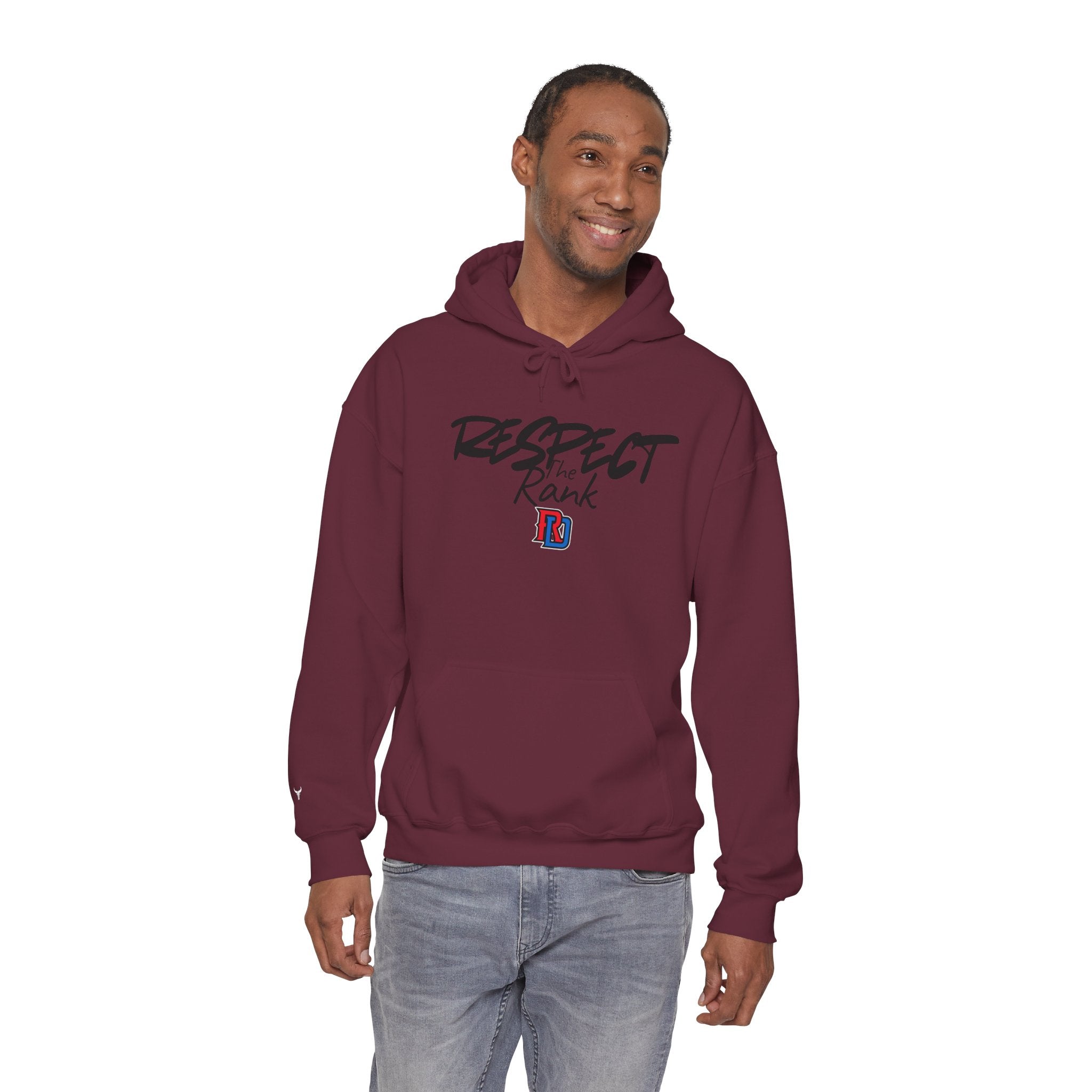 Respect the Rank Dominican Republic Baseball Hoodie