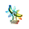 Platano power Holographic Die-cut Stickers